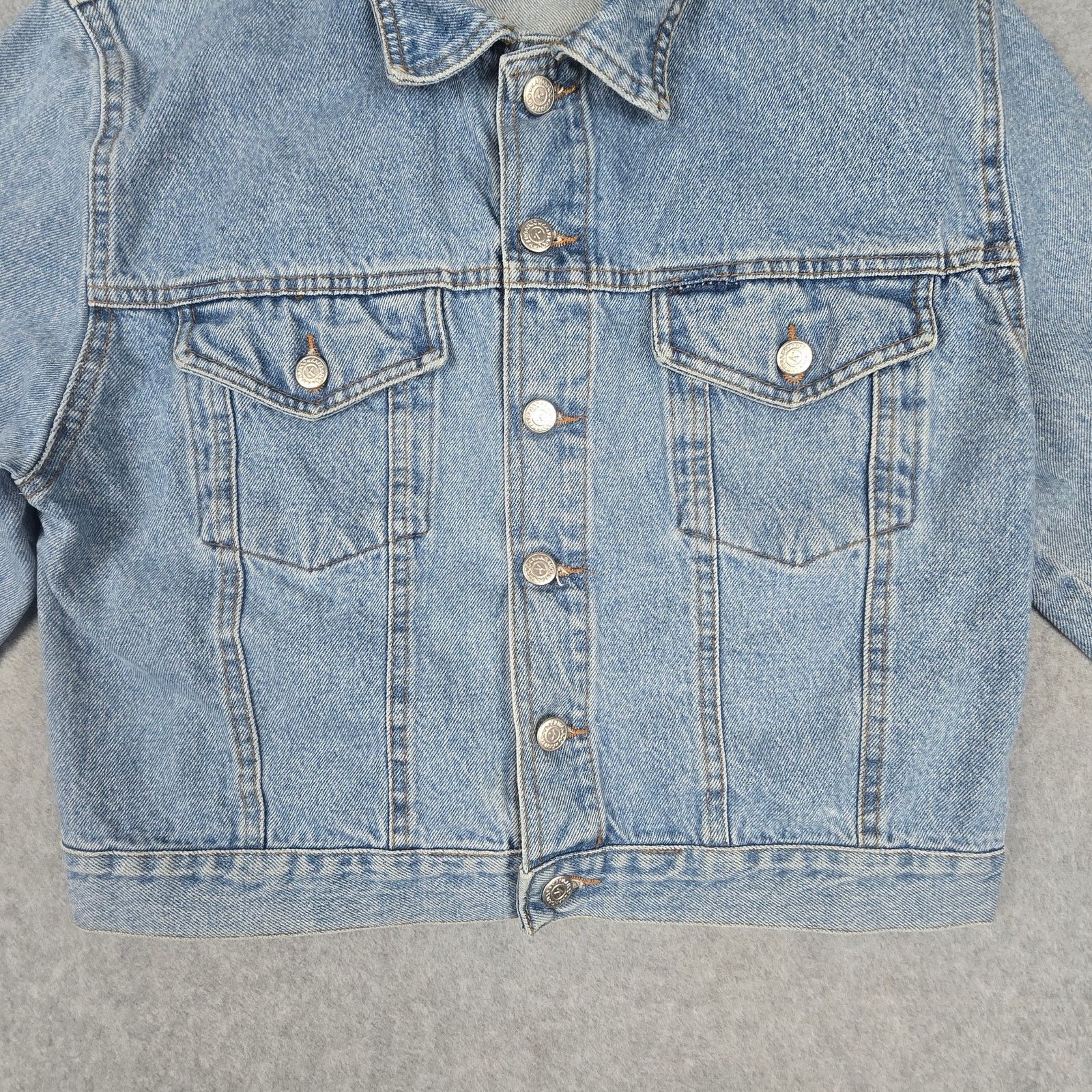 Willi Smith Willi Smith Medium Trucker Style Button Down Denim Jacket Size M / US 6-8 / IT 42-44 - 5 Thumbnail