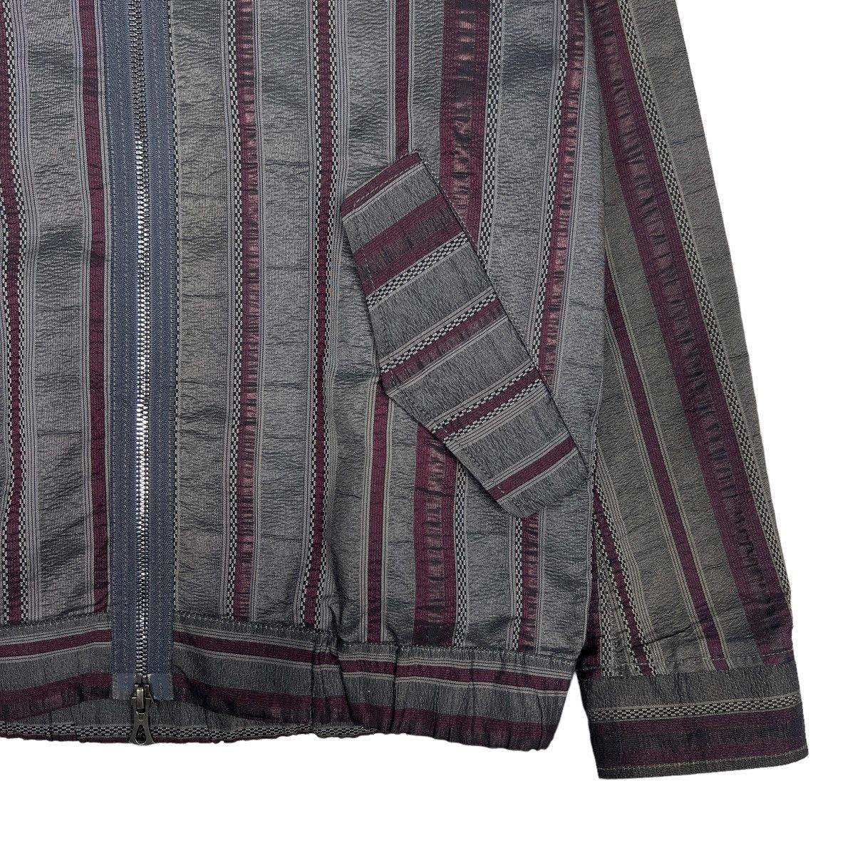 Edifice Japan 🔥 EDIFICE DEPUIS JAPAN STRIPE BLOUSON JACKET Size US S / EU 44-46 / 1 - 5 Thumbnail