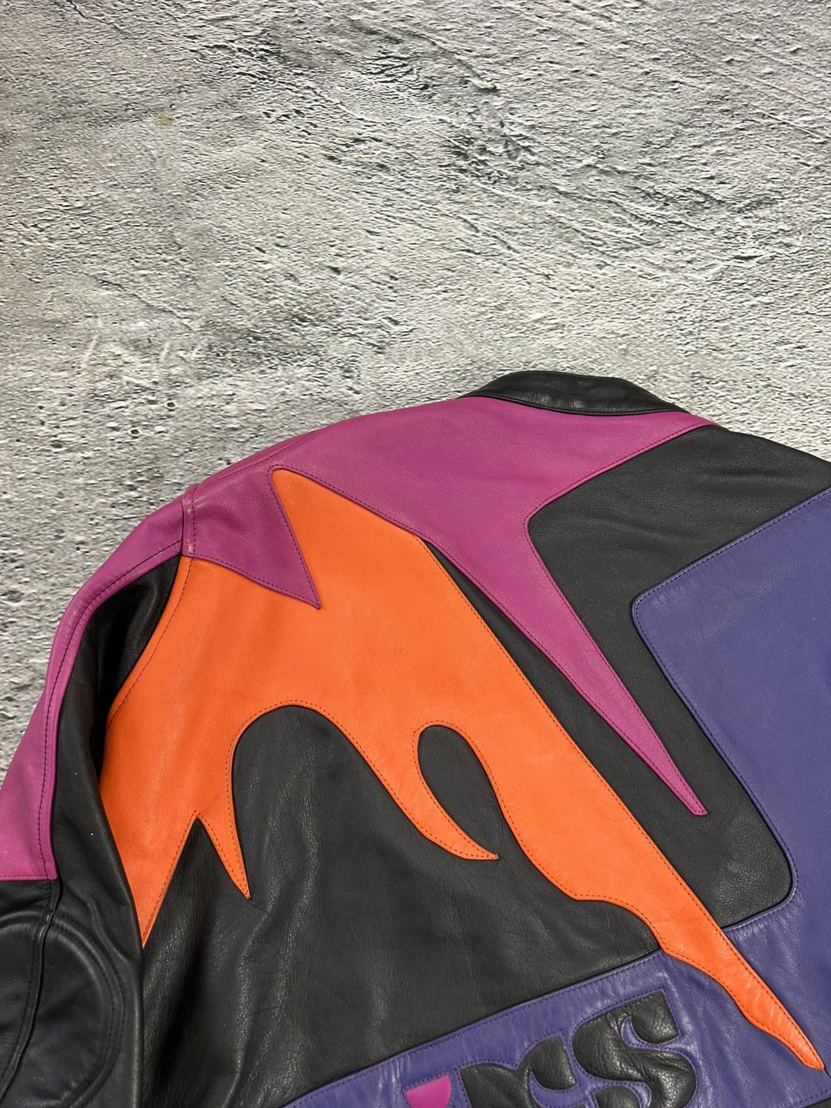 Vintage IXS Racing Leather Jacket vintage Y2K motorcycle Size US S / EU 44-46 / 1 - 10 Thumbnail