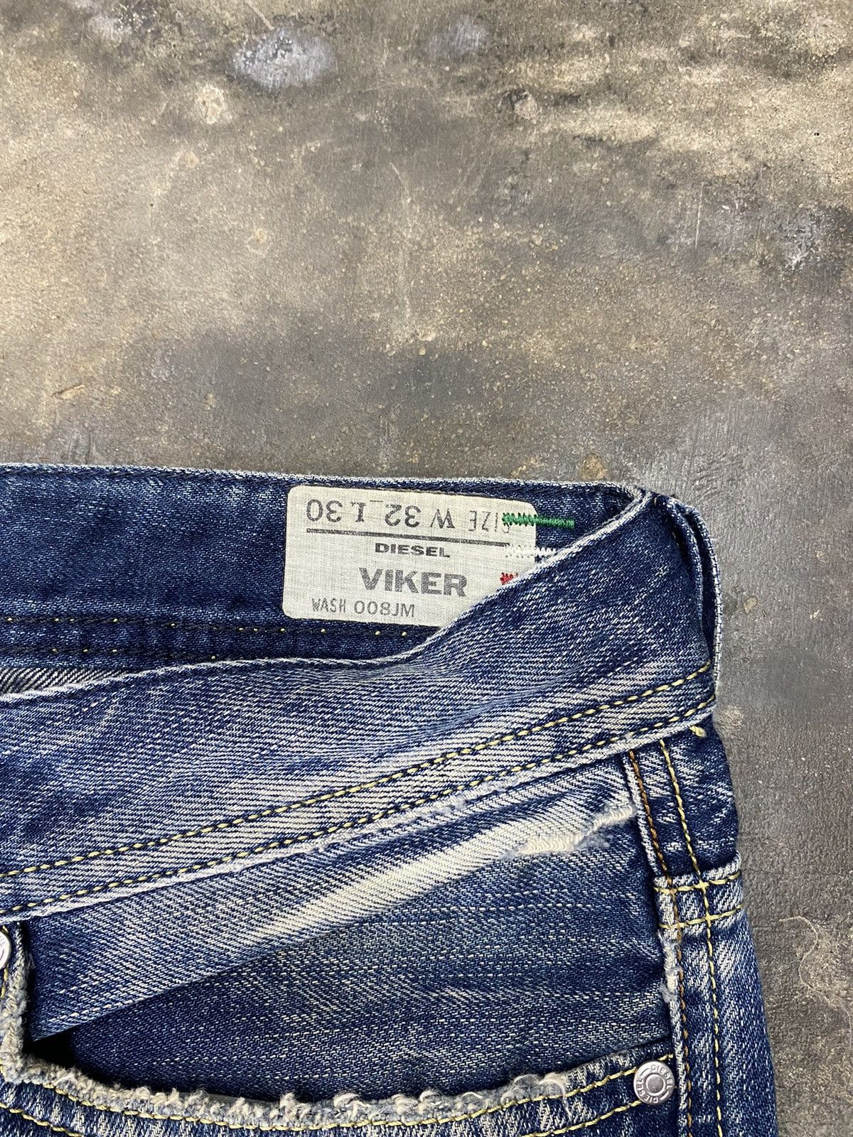 Diesel × Japanese Brand × Vintage Diesel industries blue jeans wash Size US 32 / EU 48 - 7 Thumbnail