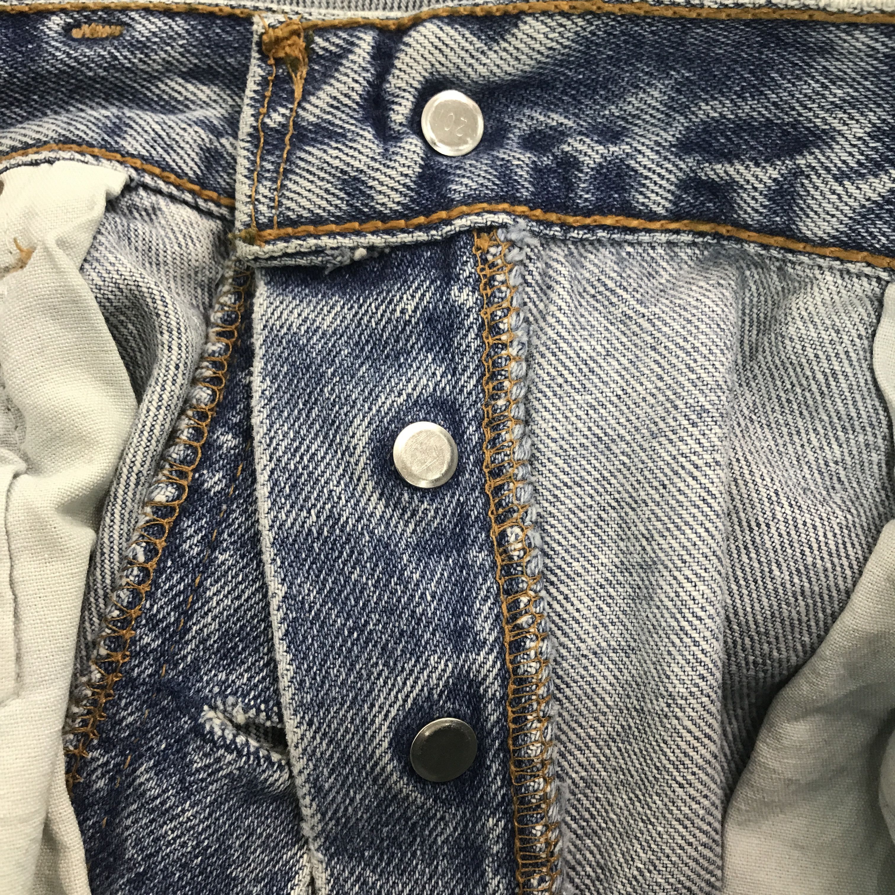 Levi's × Vintage Vintage Levi's 501 Ripped Distressed Denim Jeans pay Size US 31 - 13 Thumbnail
