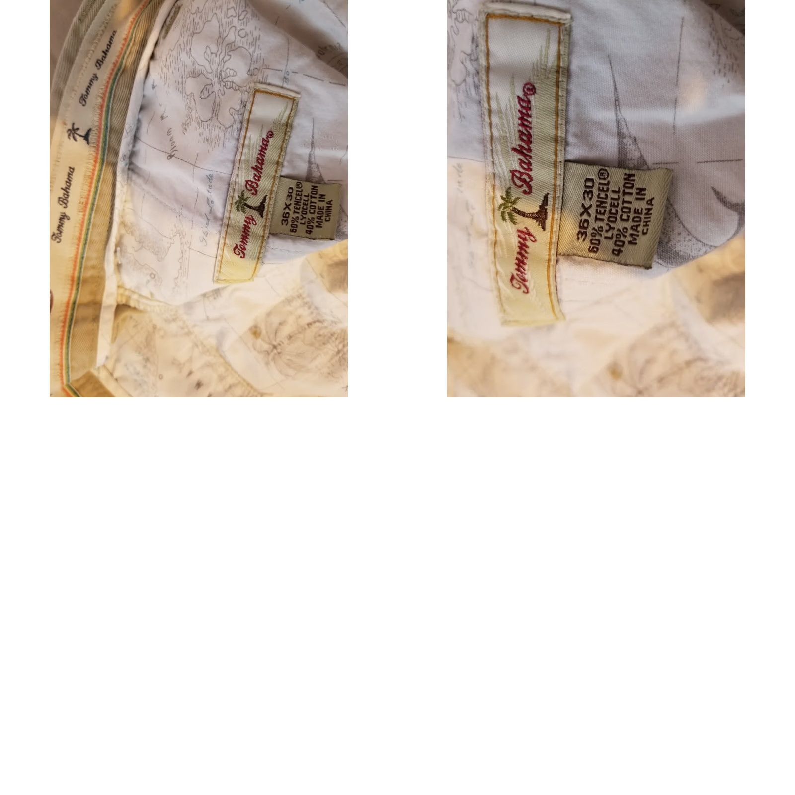 Tommy Bahama VINTAGE Tommy Bahama Khakis Pants Mens 36x30 Cotton Beige Chino Trouser Slack Dress Pants Size US 36 / EU 52 - 8 Thumbnail