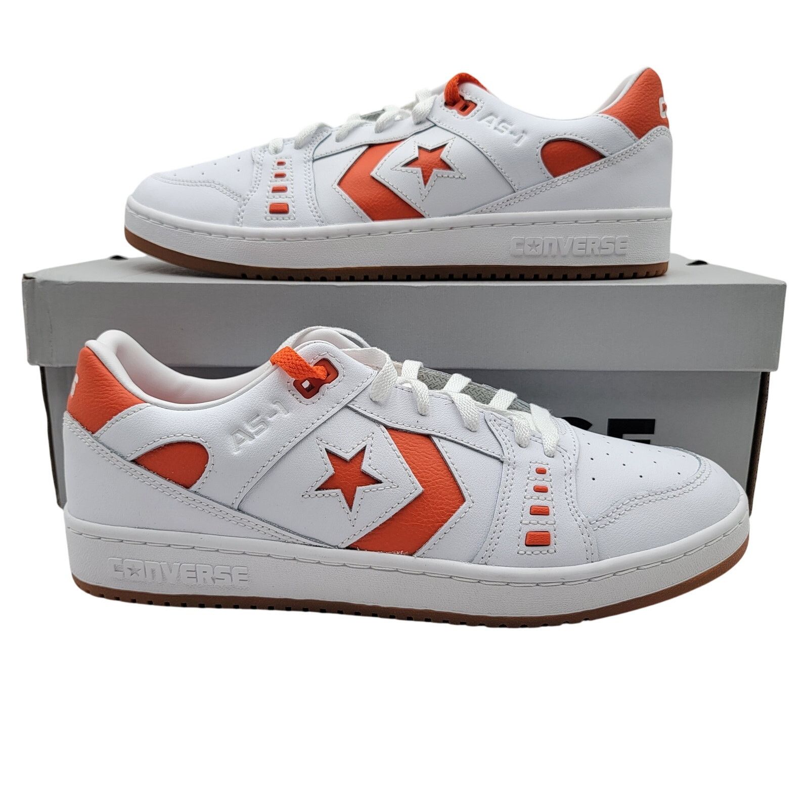 Converse Converse AS-1 Pro 'White Orange' Men's Size 11 - Extra Laces Size US 11 / EU 44 - 1 Thumbnail