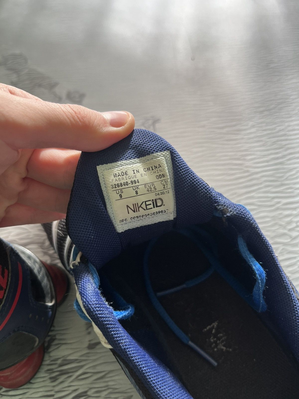 Nike Nike iD Shox + Running Vintage Shoes Drill Y2K Size US 9 / EU 42 - 8 Thumbnail