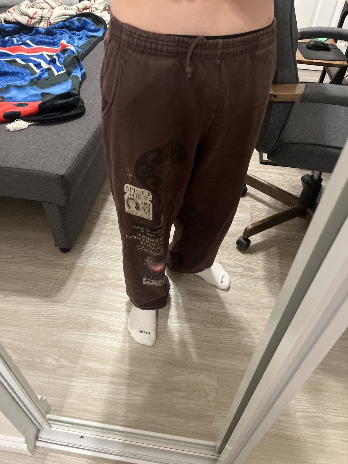 Travis Scott Travis brown pants Size US 32 / EU 48 - 3 Thumbnail