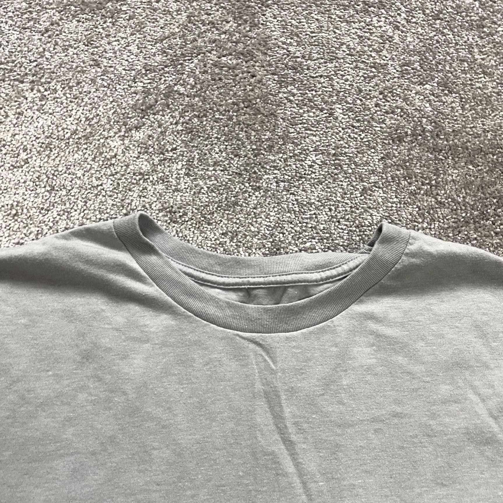 George George T-Shirt Mens 2XL Solid Gray Crew Neck Cotton Blend Casual Top Adult Regular Short Sleeve Vintage? No – not vintage. Size US XXL / EU 58 / 5 - 3 Thumbnail