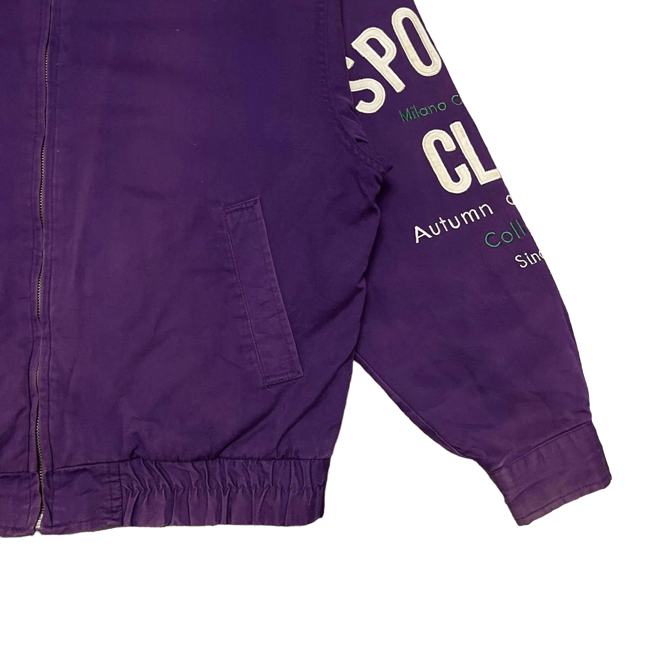 Japanese Brand 🔥Purple🔥Vintage Milano Connection Embroidery Jacket Size US L / EU 52-54 / 3 - 5 Thumbnail