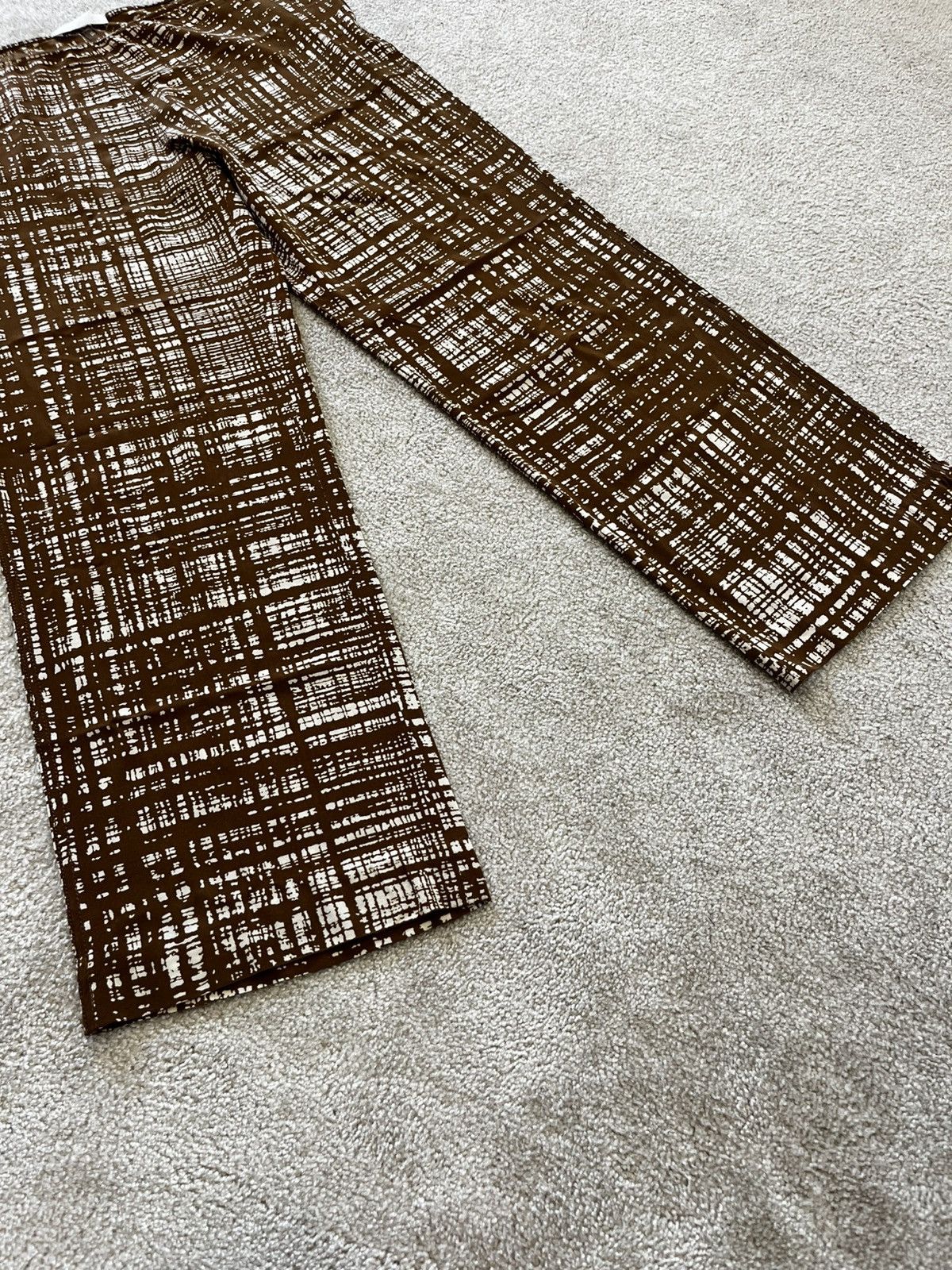 Prada Prada Vintage Archive Spring 1996 Brown Pants Size 30" / US 8 / IT 44 - 3 Thumbnail