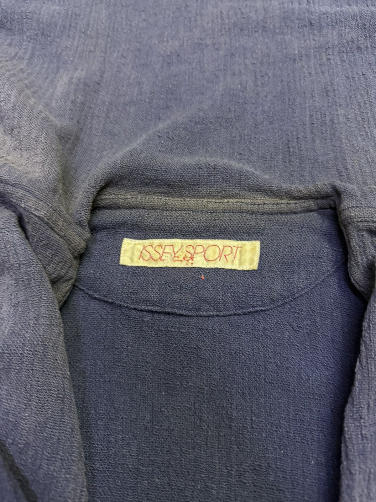 Issey Miyake RARE!! Vintage 70s Issey Miyake Asymmetrical Indigo Kimono Size US M / EU 48-50 / 2 - 12 Thumbnail