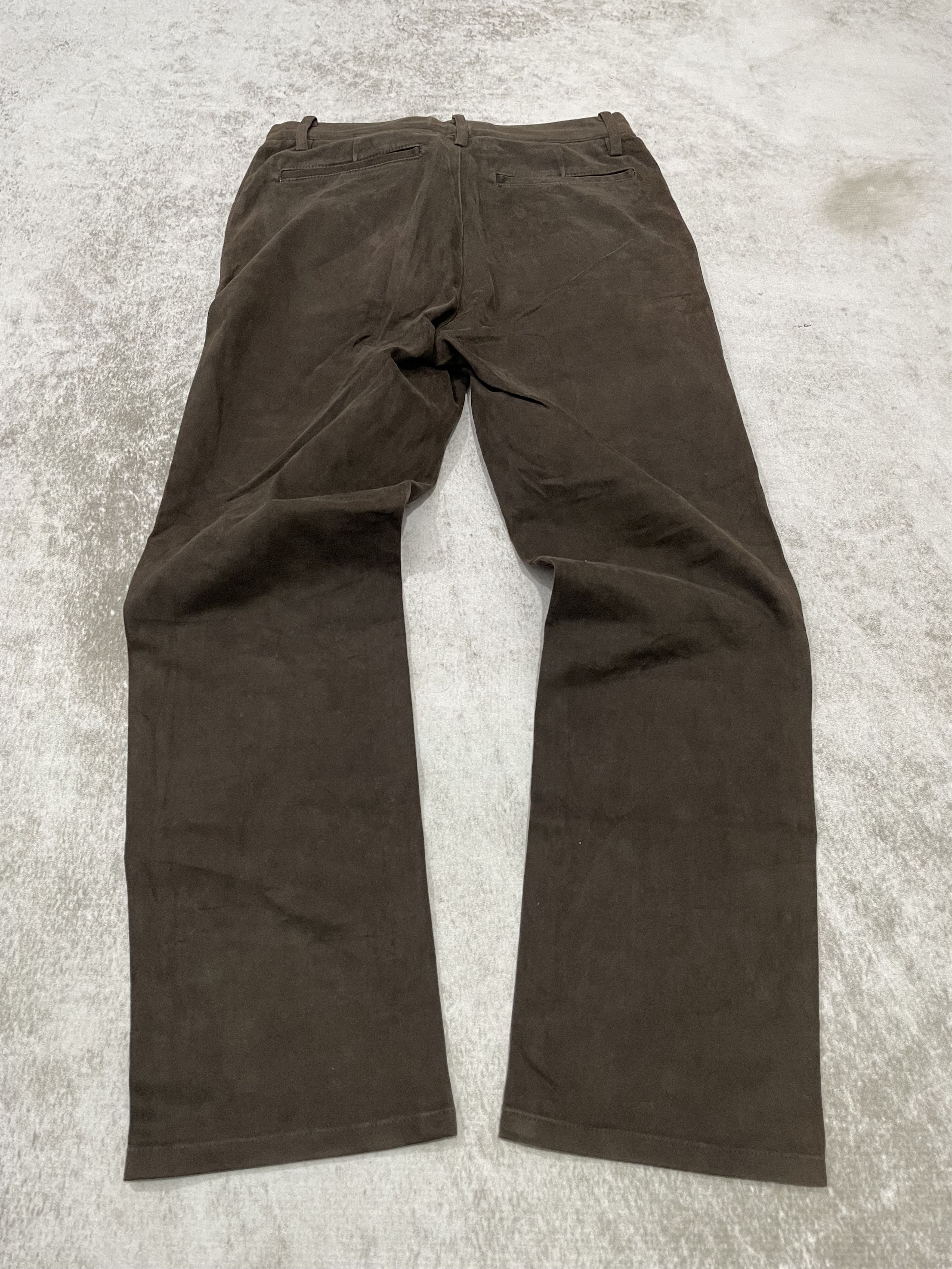 Y's × Yohji Yamamoto 2000s Yohji Yamamoto D'Urban Wool Trousers Pants Size US 27 - 2 Thumbnail