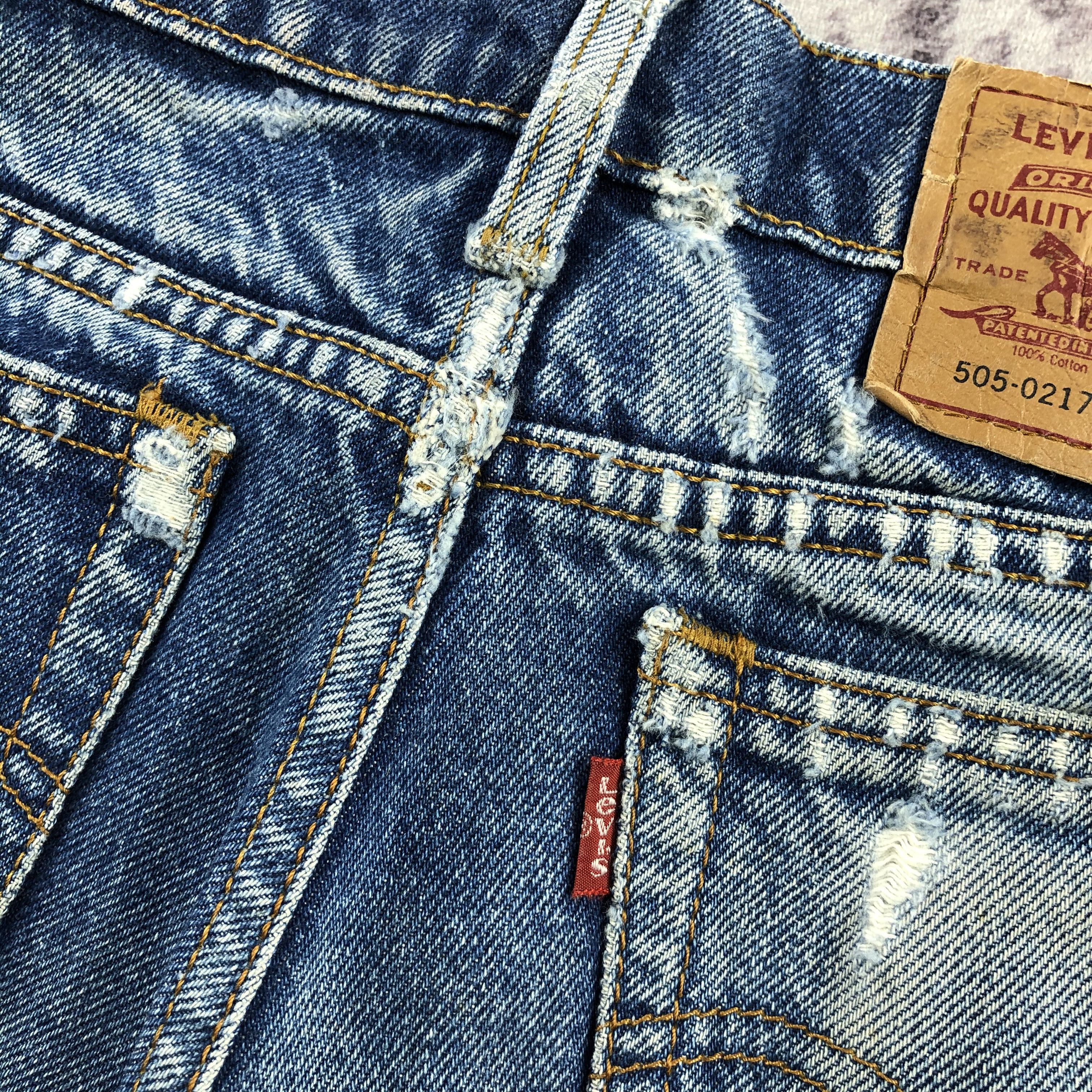 Levi's × Vintage 90s Vintage Levis 505 Jeans-JM2789 Size US 28 / EU 44 - 8 Thumbnail