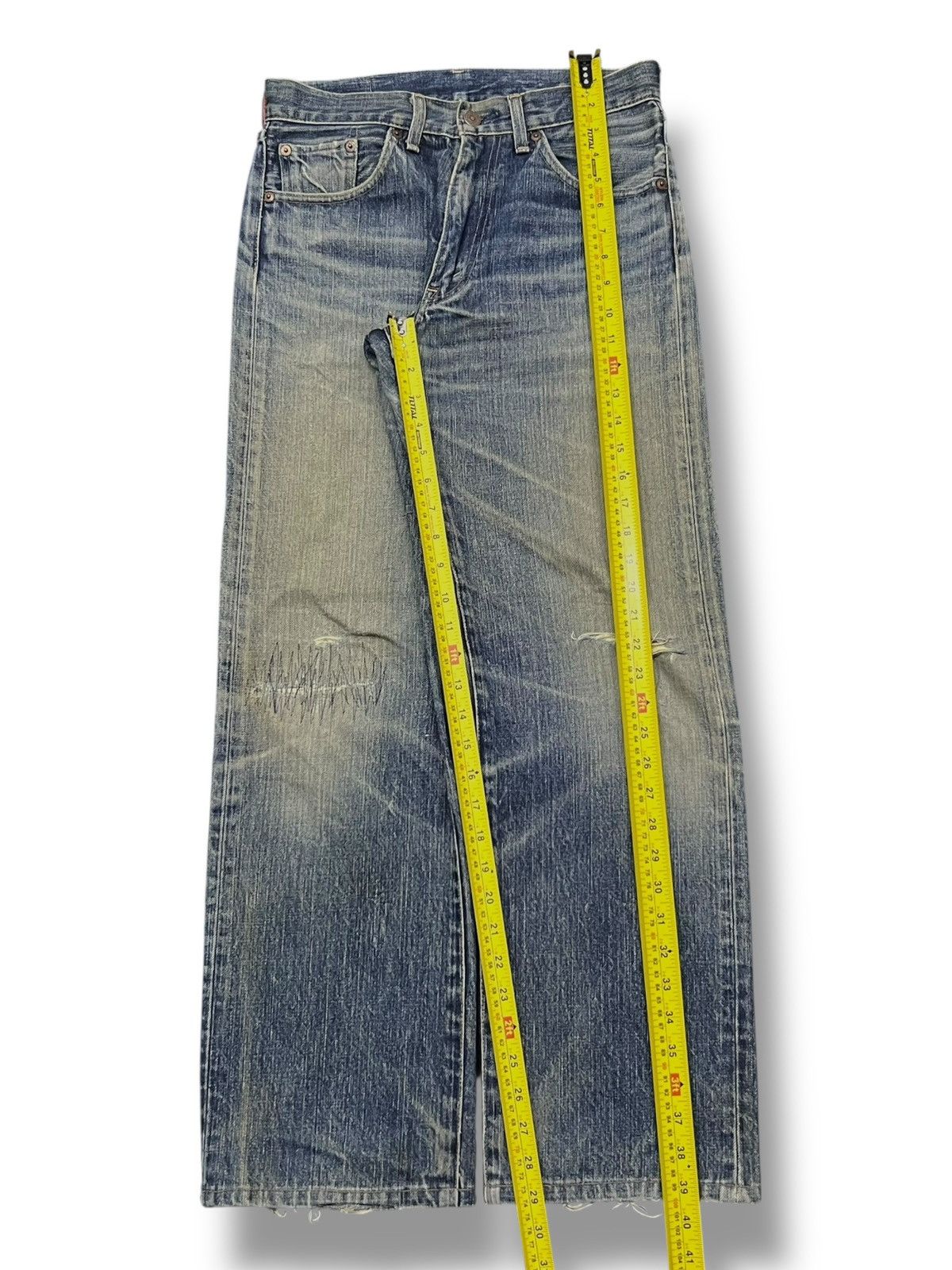 Levi's Vintage 00s Levi’s 510 Japan - Faded Mud Wash Jeans | W29 Size US 29 - 17 Thumbnail