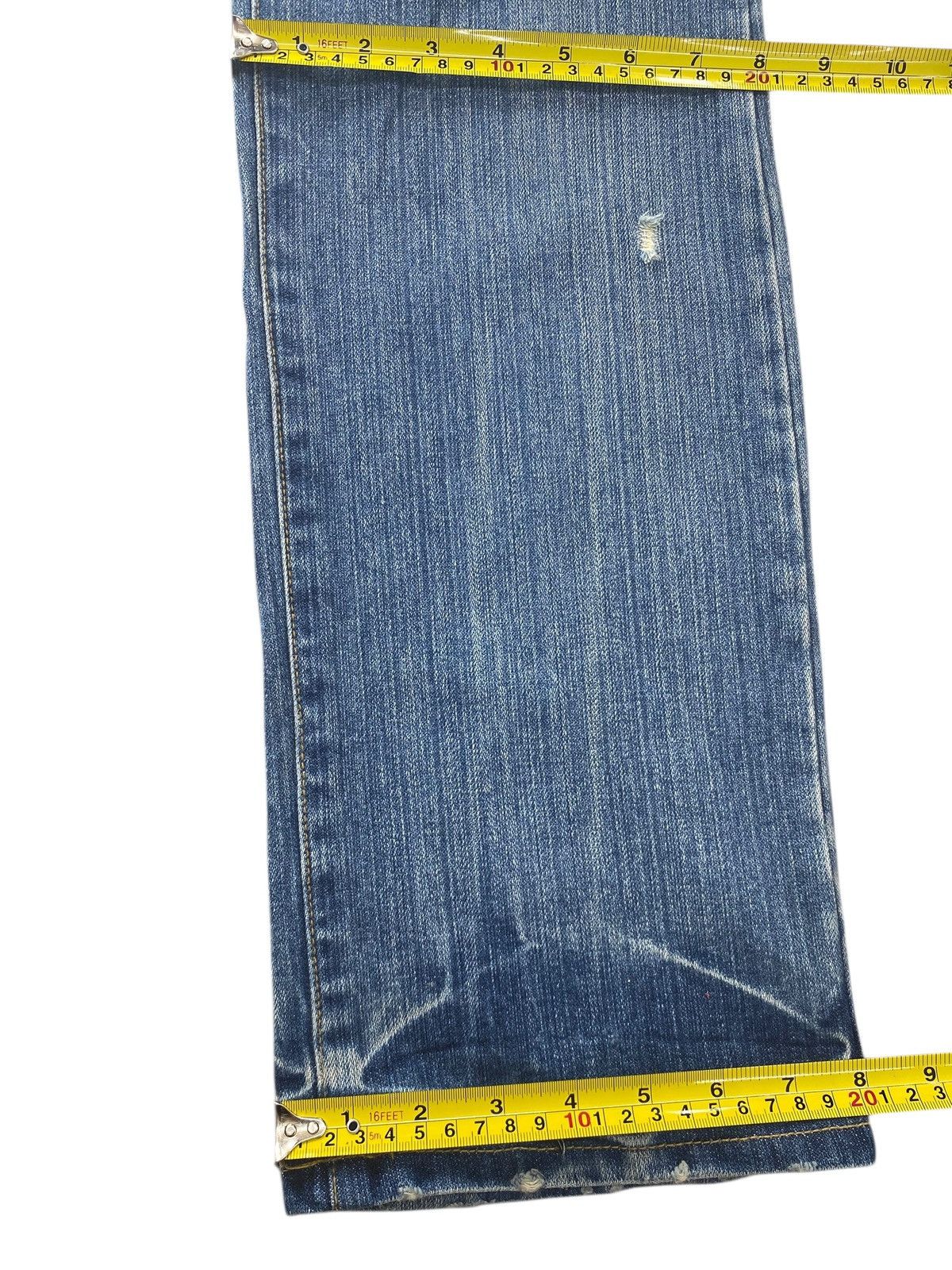 Japanese Brand Japanese Brand Blue Wash Style Straight Leg Jeans Size US 32 / EU 48 - 9 Thumbnail