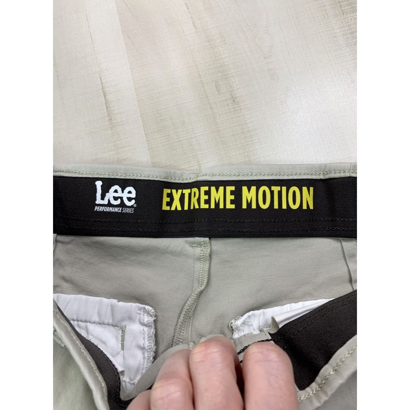 Lee Lee Extreme Motion Performance Series Khaki Shorts Flex Mens 32-13003 Size US 32 / EU 48 - 5 Thumbnail