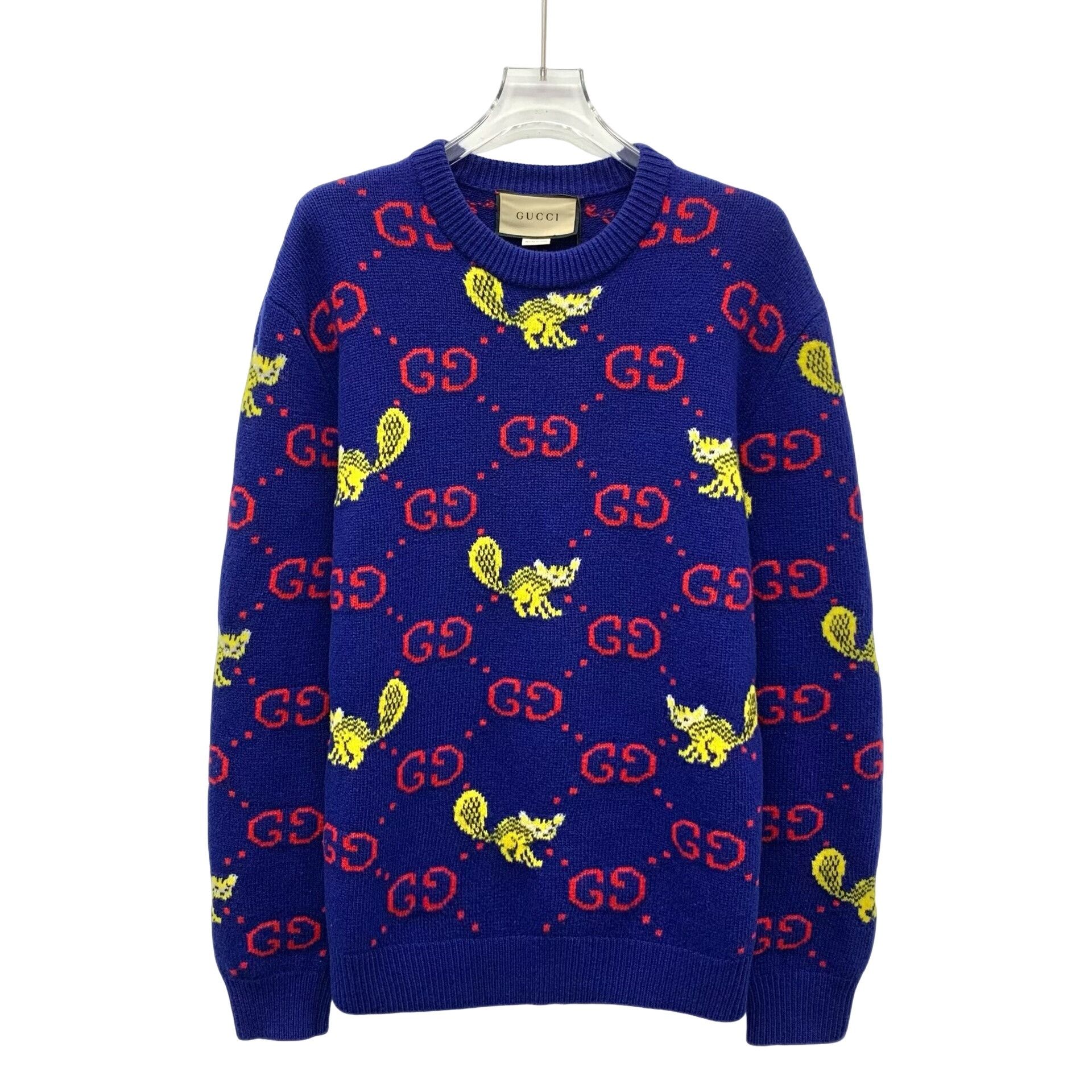 Gucci Gucci x Freya Hartas Animal Logo Wool Sweater XS Size US XS / EU 42 / 0 - 1 Thumbnail
