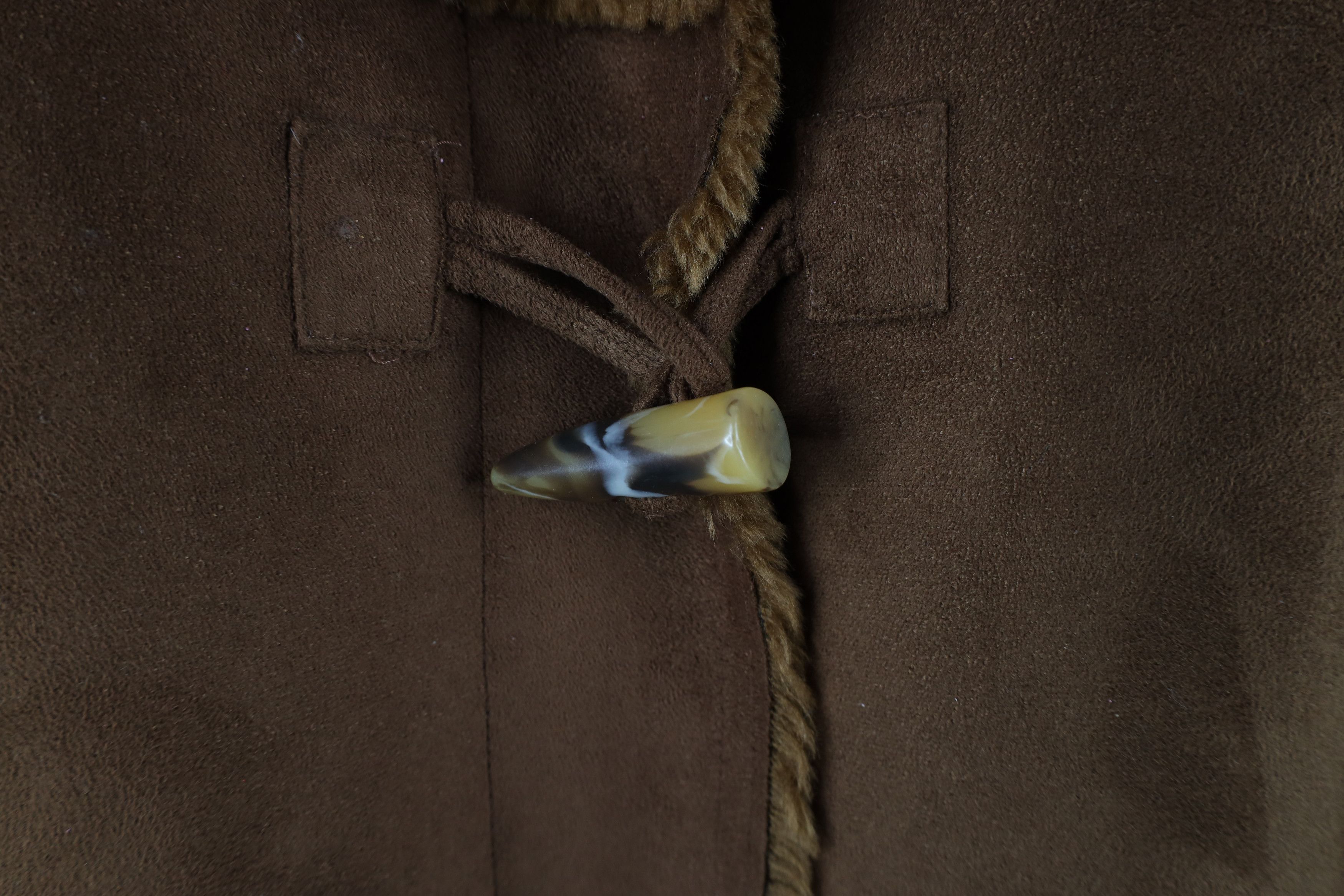 Vintage Vintage 90s Streetwear Plush Pennylane Coat Jacket Brown Size XL / US 12-14 / IT 48-50 - 6 Thumbnail