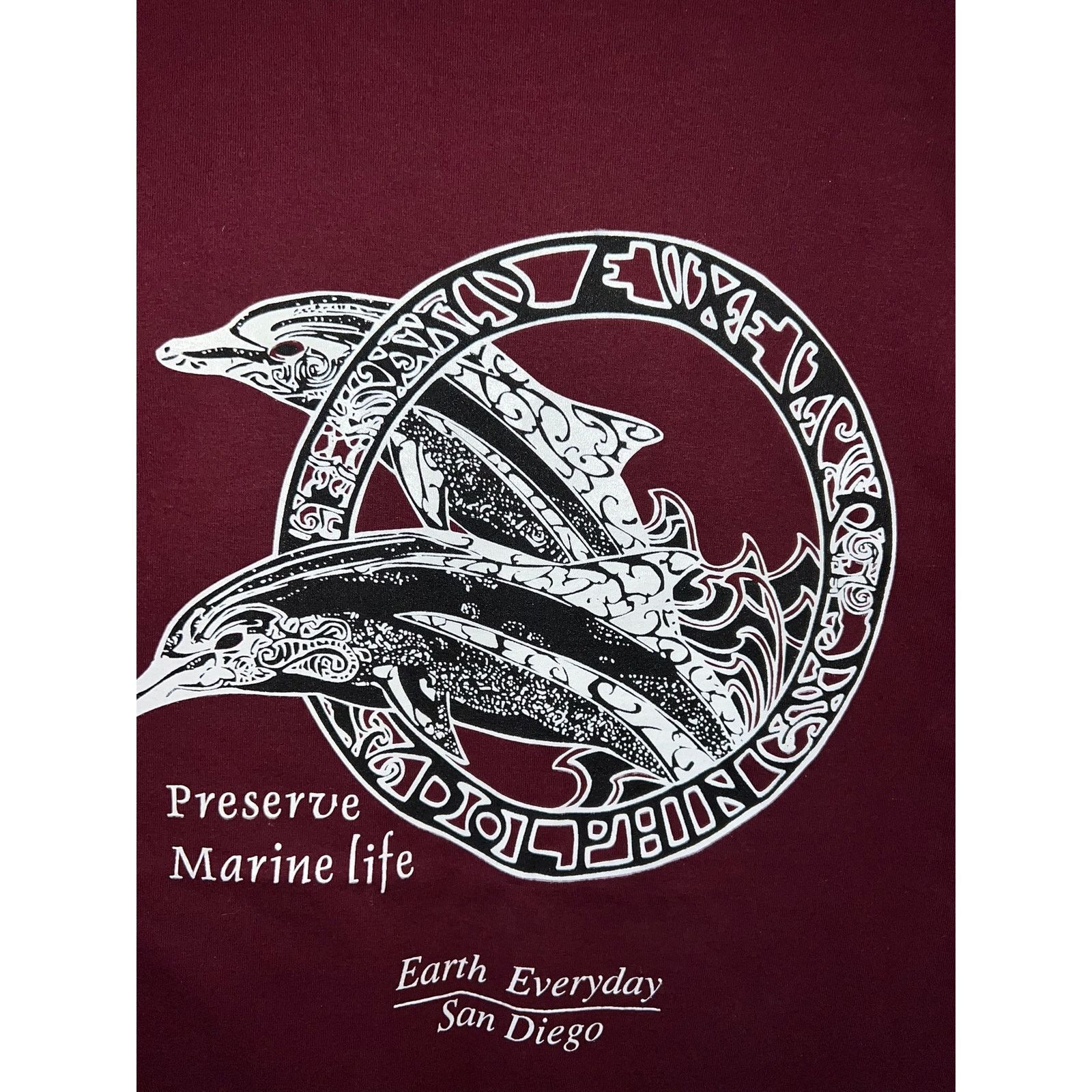 Alstyle Vintage Marine Life Shirt Preserve Earth San Diego Tee VTG Size US XL / EU 56 / 4 - 6 Thumbnail