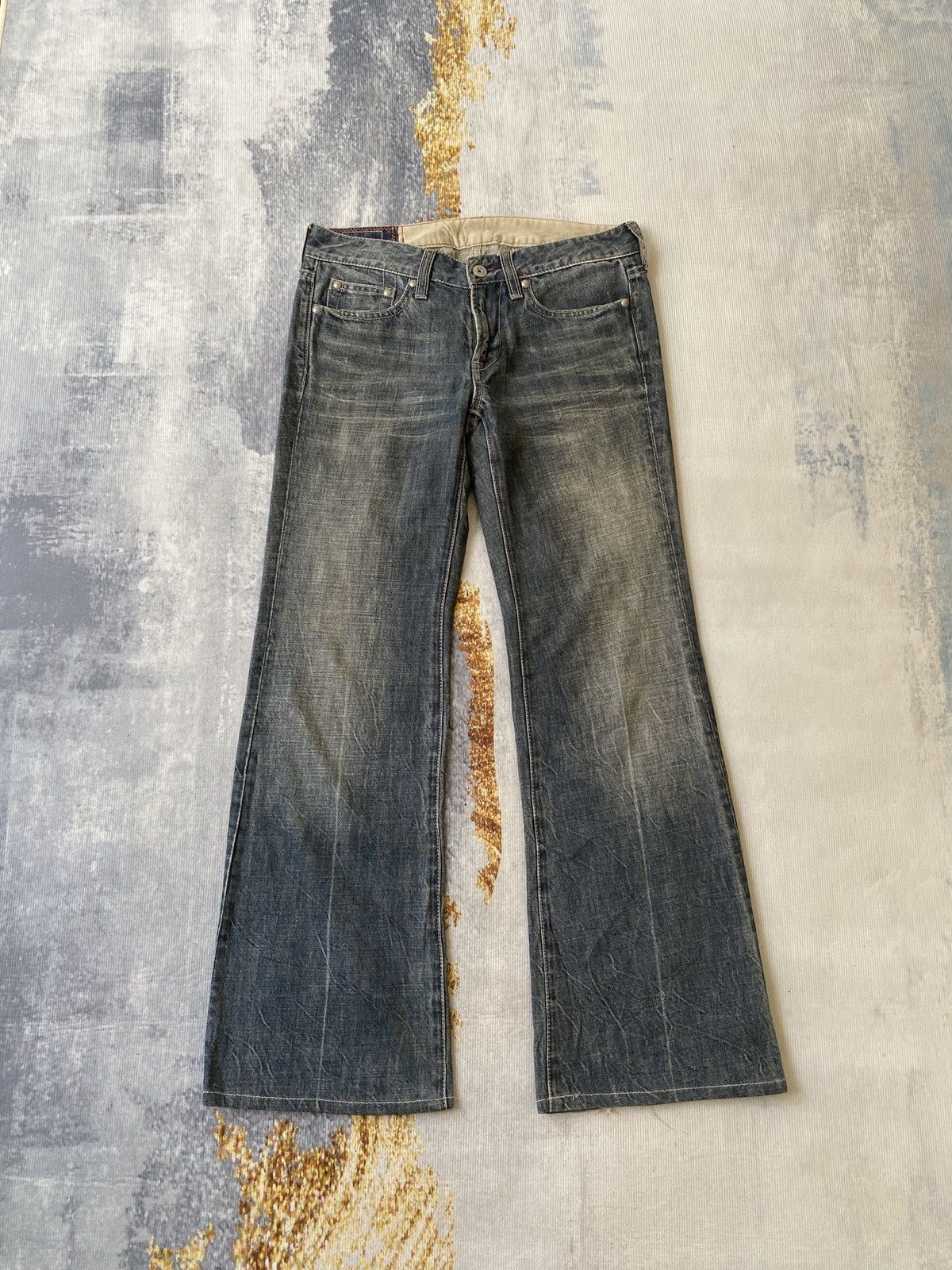 Japanese Brand × Marithe + Francois Girbaud Marithe Francois Girbaud Flared Denim Size US 29 - 5 Thumbnail