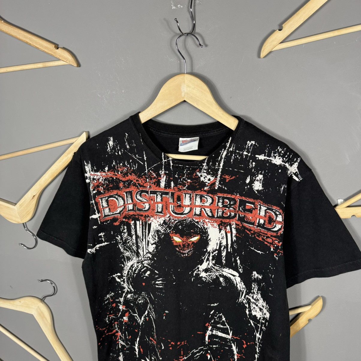 Band Tees Vintage Disturbed AOP Band T-shirt Size US M / EU 48-50 / 2 - 2 Thumbnail