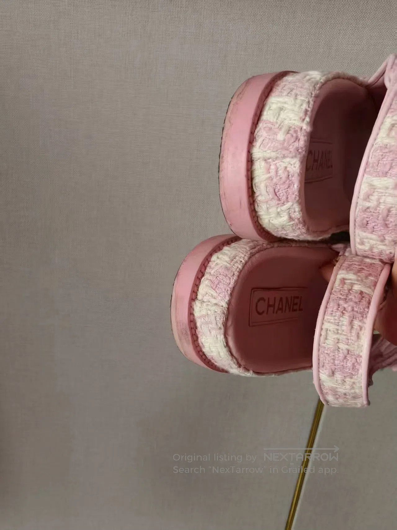 Chanel Chanel Sandals Size 37.5. Size US 6.5 / IT 36.5 - 2 Thumbnail