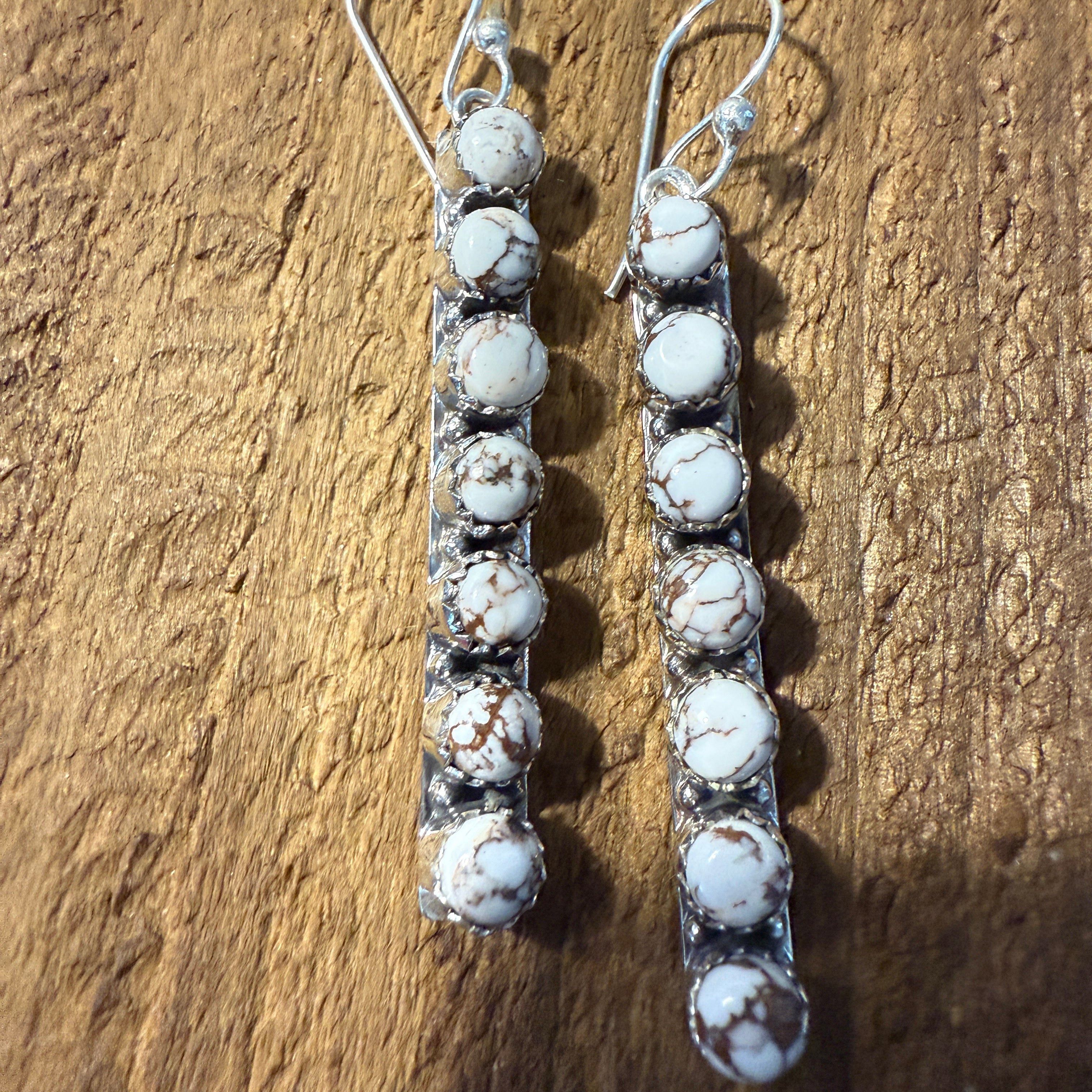 Other Wild Horse Jasper Dahlia Earrings 925 Sterling Silver Size ONE SIZE - 2 Thumbnail