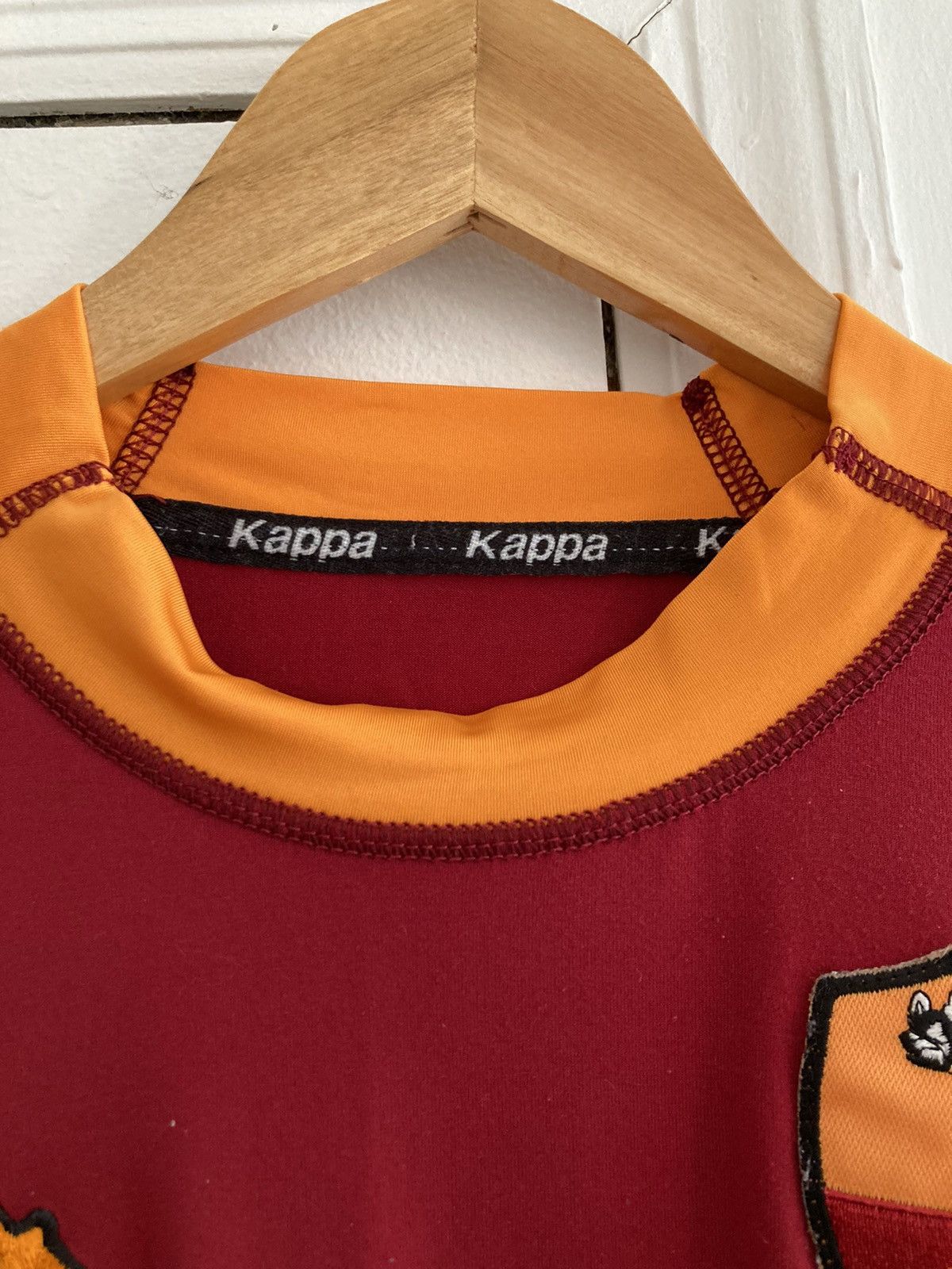 Kappa Roma 2000 Vintage Kappa Scudetto Jersey Totti L Large Size US L / EU 52-54 / 3 - 7 Thumbnail