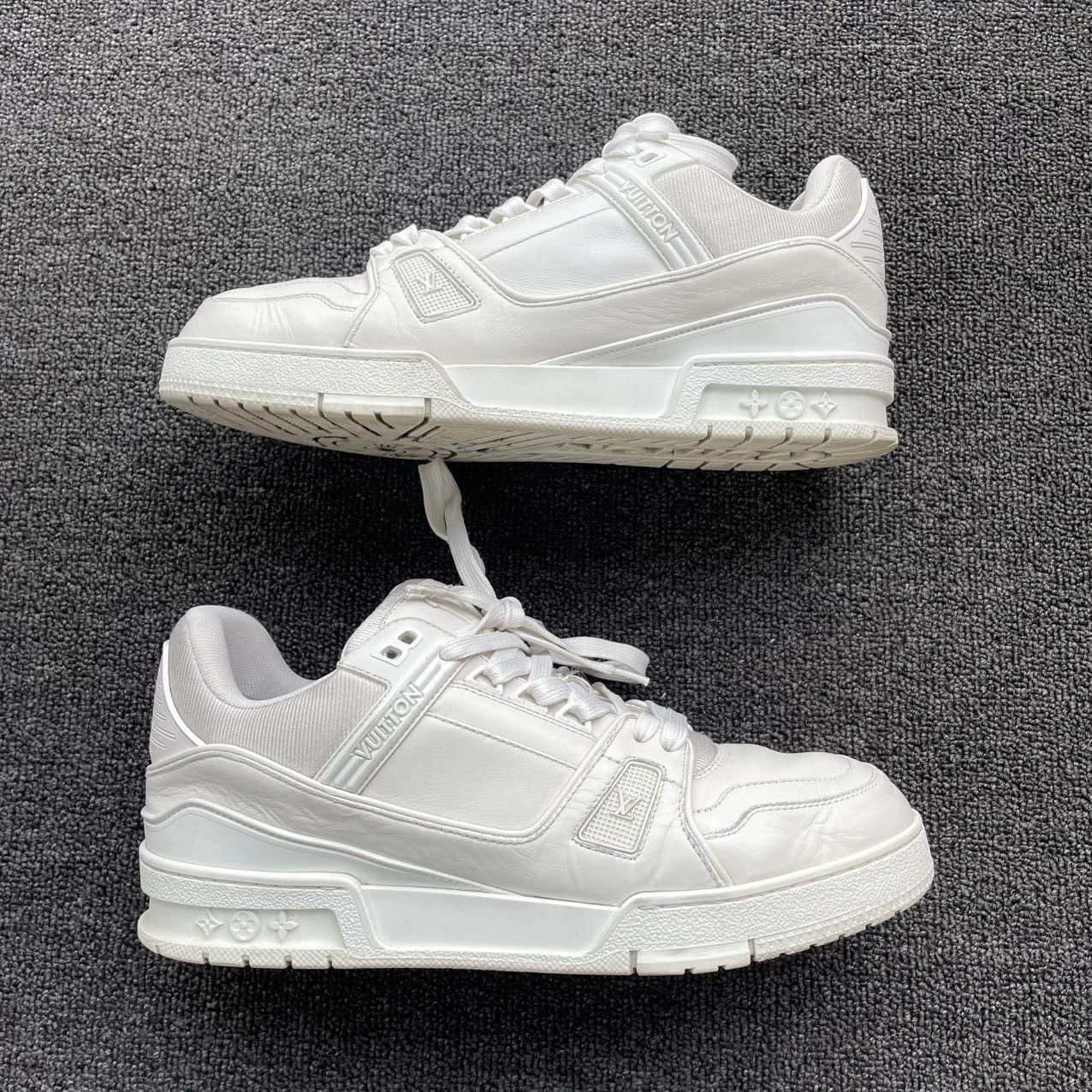 Louis Vuitton LV Trainer White 42.5 EU 95 New Size US 9.5 / EU 42-43 - 6 Thumbnail