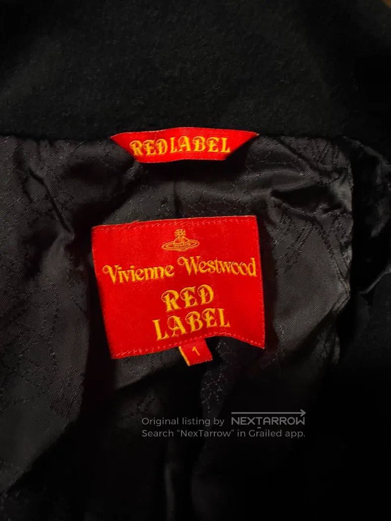 Vivienne Westwood Vivienne Westwood Heart territory Saturn button black wool Size S / US 4 / IT 40 - 3 Thumbnail