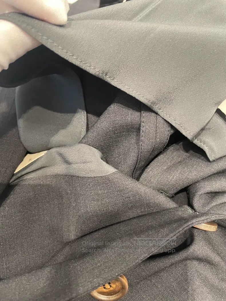 Brunello Cucinelli Brunello Cucinelli Black New Wool Suit Jacket Size XS / US 0-2 / IT 36-38 - 7 Thumbnail