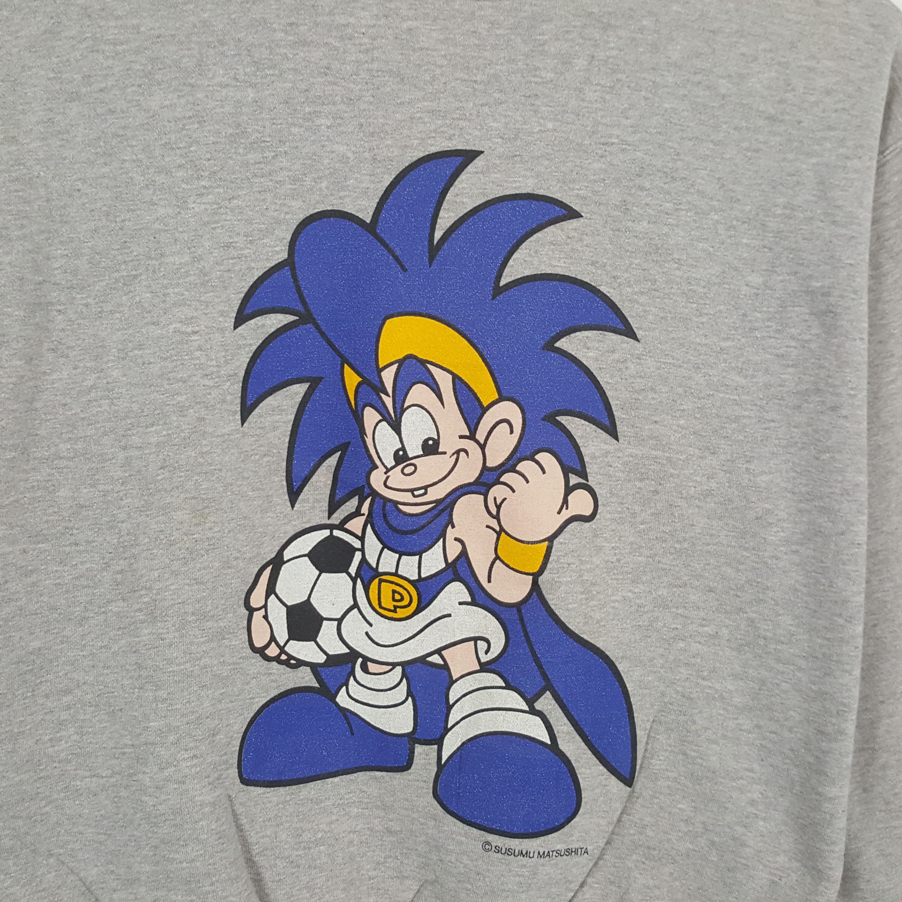 Japanese Brand × Vintage PANASONIC GAMBA OSAKA Soccer Football Style Sweatshirt Size US L / EU 52-54 / 3 - 2 Thumbnail