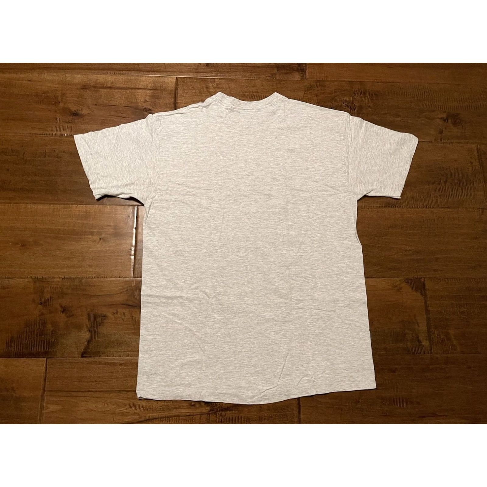 Diadora VINTAGE Diadora Soccer Single Stitch Gray S/S Tee T-Shirt Adult XLarge Mens Size US XL / EU 56 / 4 - 4 Thumbnail