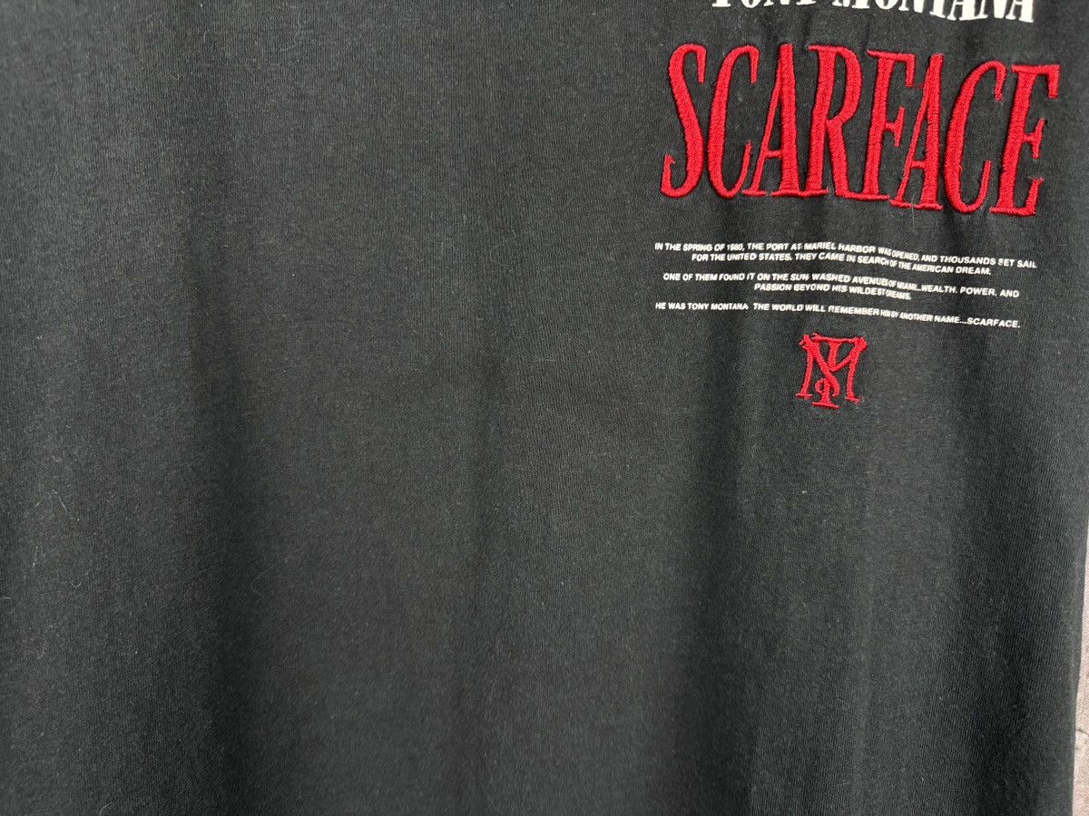 Vintage Men’s Scarface Shoe Palace T-Shirt Movie Big Logo Size Large Size US L / EU 52-54 / 3 - 9 Thumbnail