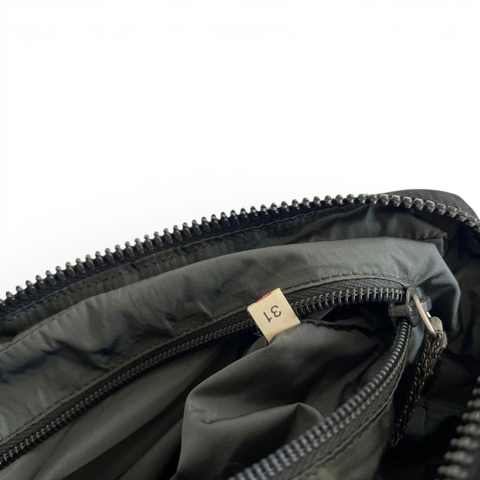 Prada Prada - Men's Black Shoulder Bag with Adjustable Strap Size ONE SIZE - 8 Thumbnail