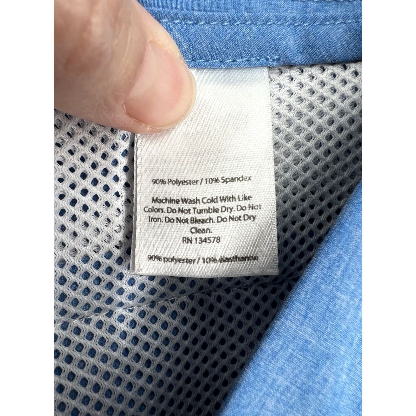 Vineyard Vines Vineyard Vines Performance Breaker 10 inch stretch Shorts Blue Men’s Size 35 Chino Casual Travel Sung / Shorts Size US 35 - 5 Thumbnail