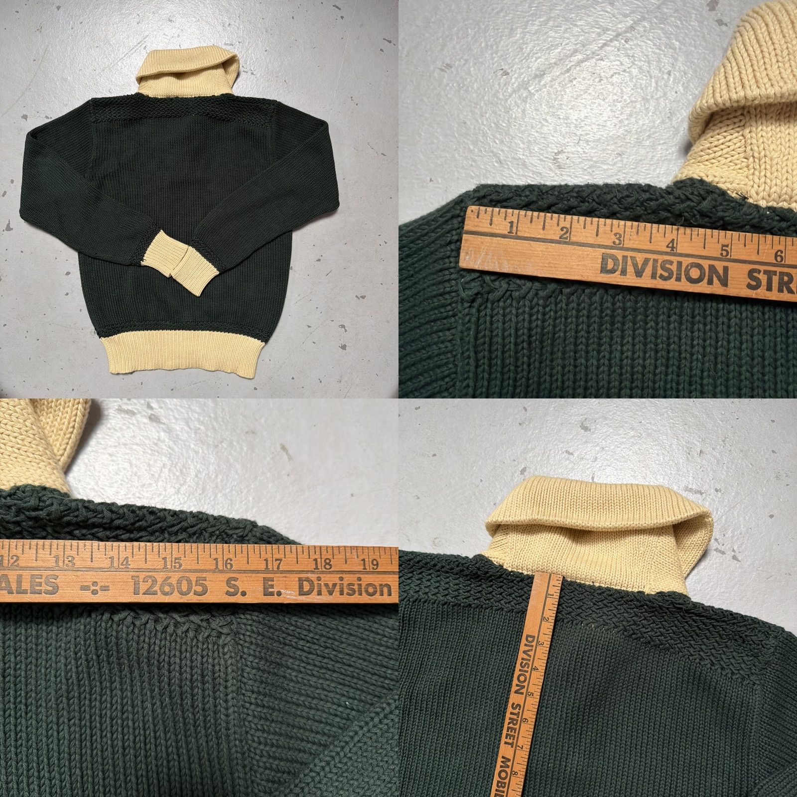 Polo Ralph Lauren Polo Ralph Lauren Knit Shawl Vintage College 1950s Style Sweater Shield P-Wing S Polo Ralph Lauren Shirt Adult Slim? Size US S / EU 44-46 / 1 - 8 Thumbnail
