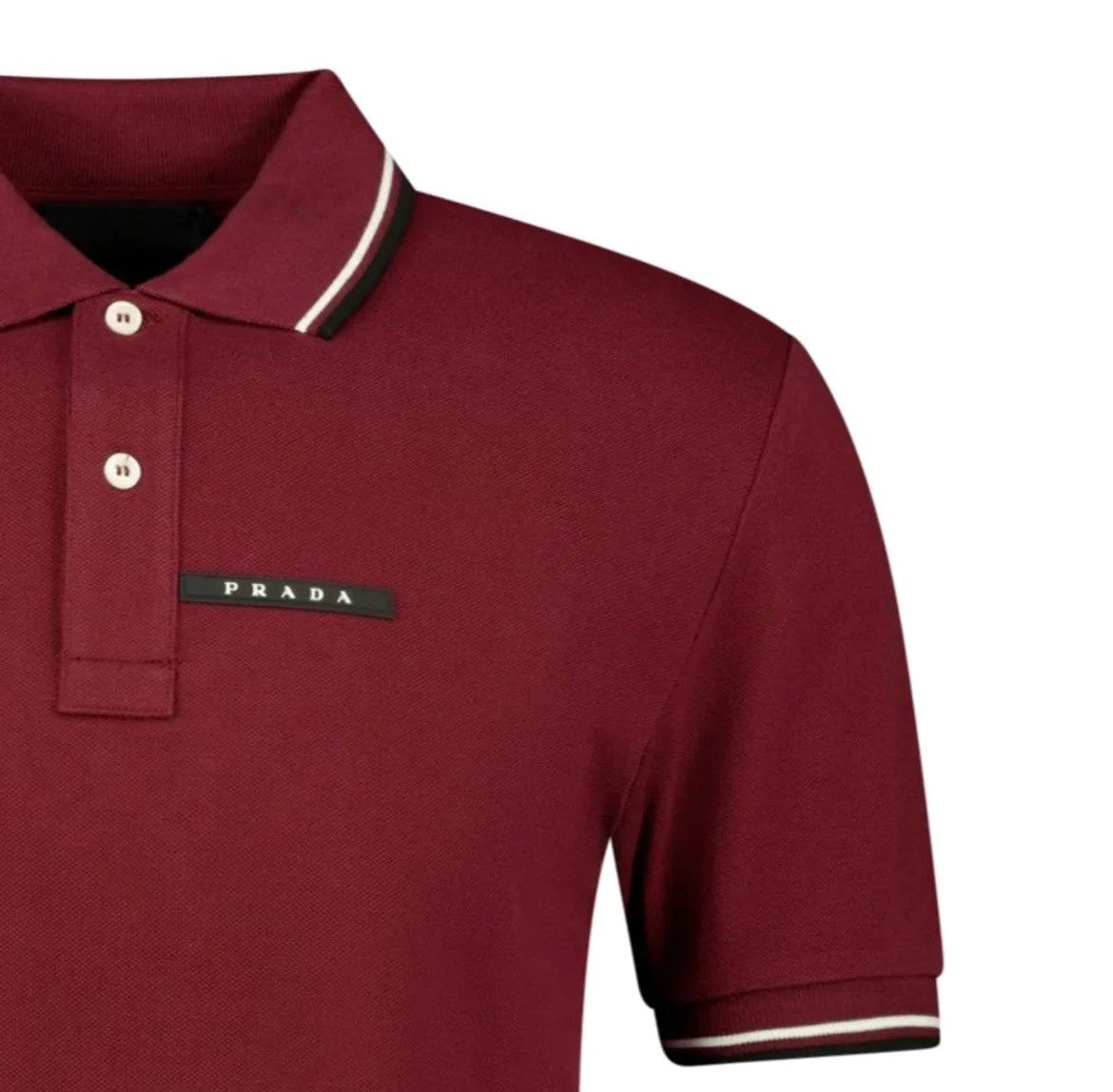 Prada dark red Polo