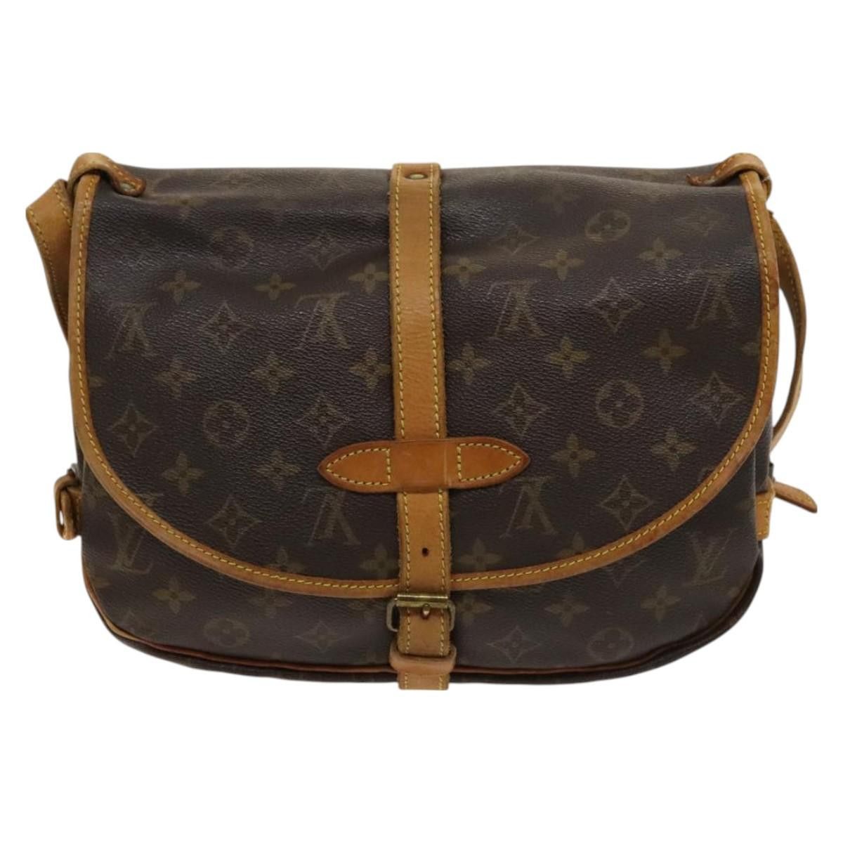 Louis Vuitton LOUIS VUITTON Monogram Saumur 30 Shoulder Bag M42256 Size ONE SIZE - 3 Thumbnail