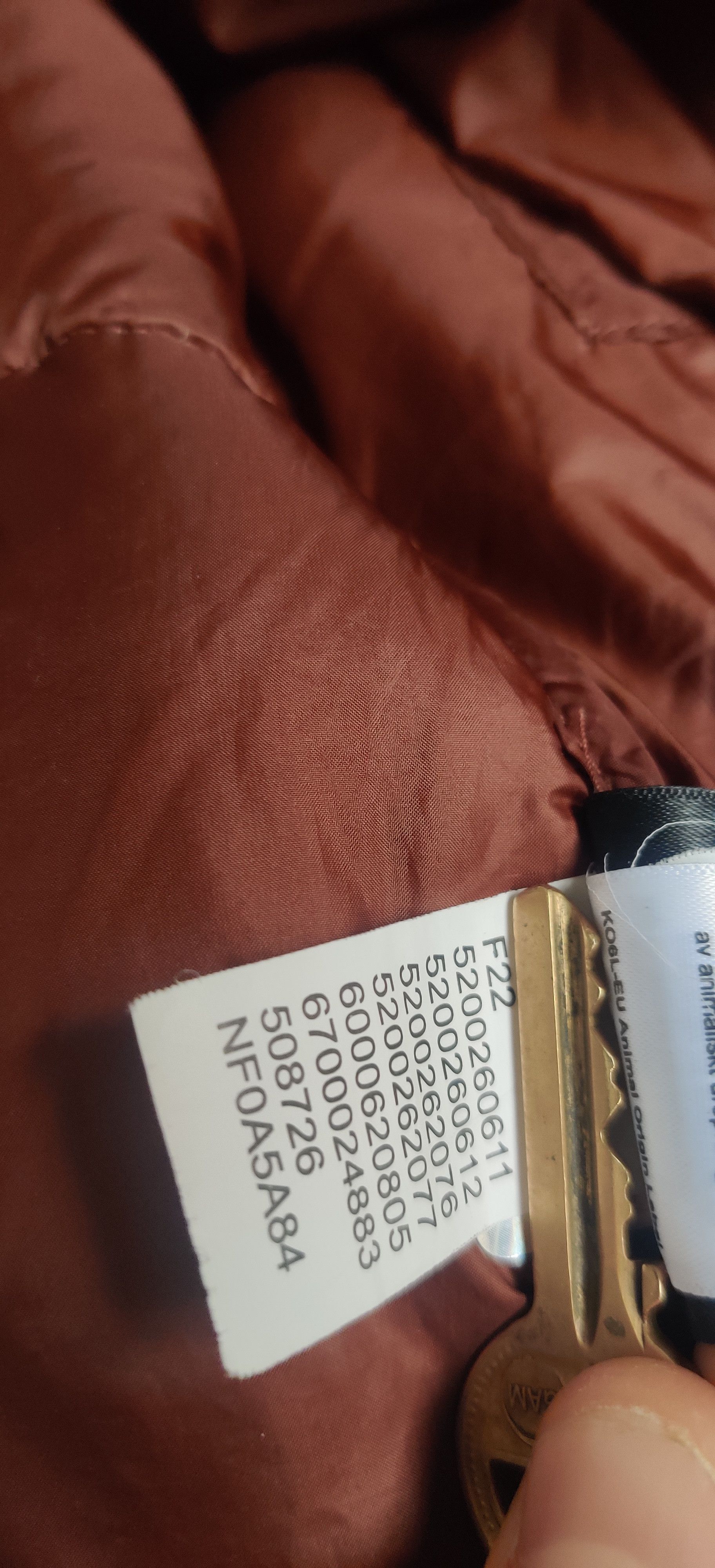 The North Face TNF high pale nuptse 600 Size US XXS / EU 40 - 10 Thumbnail