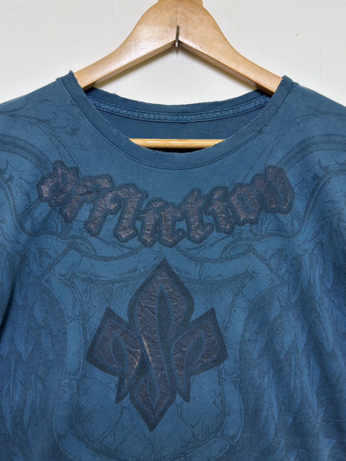 Affliction Affliction x Georges St Pierre Y2K MMA Distressed Tee Size US M / EU 48-50 / 2 - 8 Thumbnail