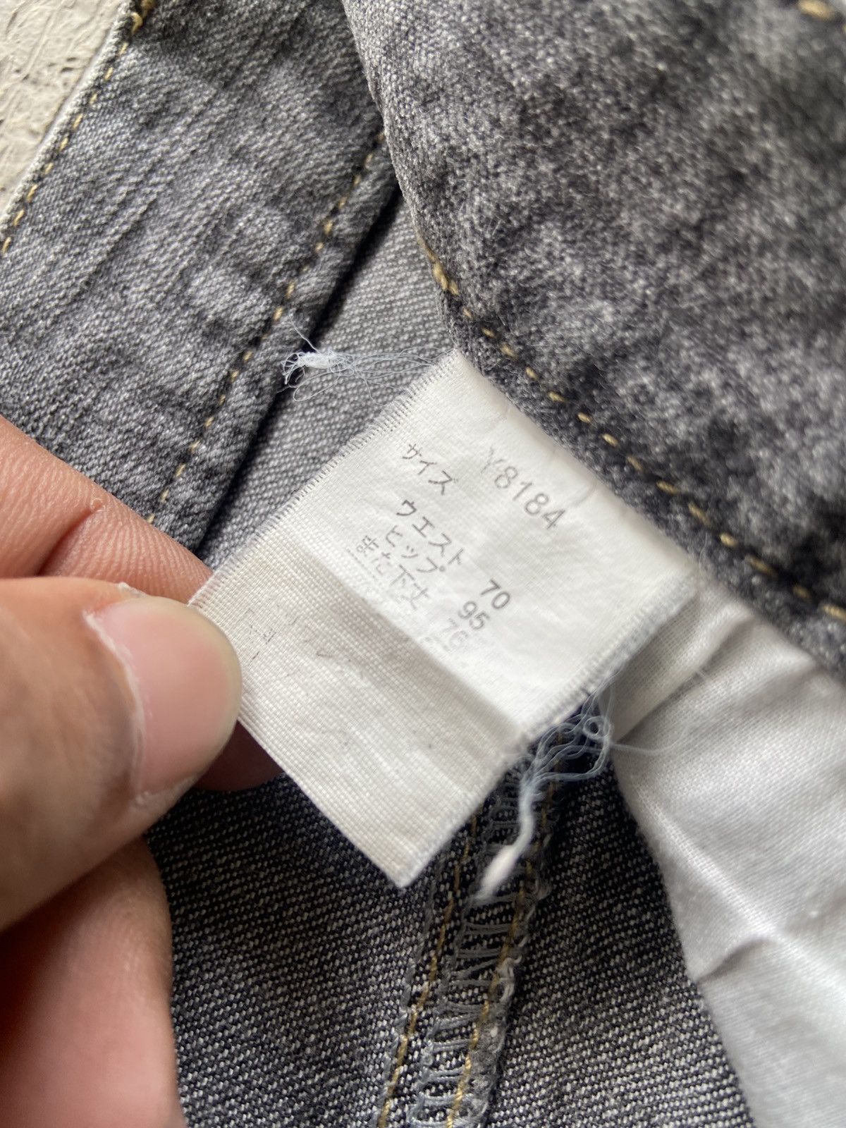 Tornado Mart 2000s Oririn - Grey Washed Flared Pants Size US 31 - 6 Thumbnail