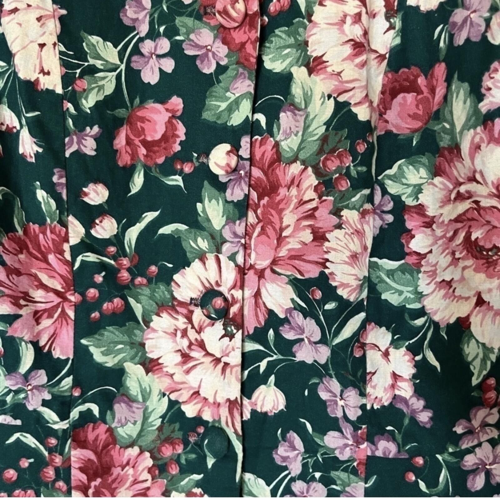 Other Vintage Just in Thyme LTD floral blouse Size XL / US 12-14 / IT 48-50 - 5 Thumbnail