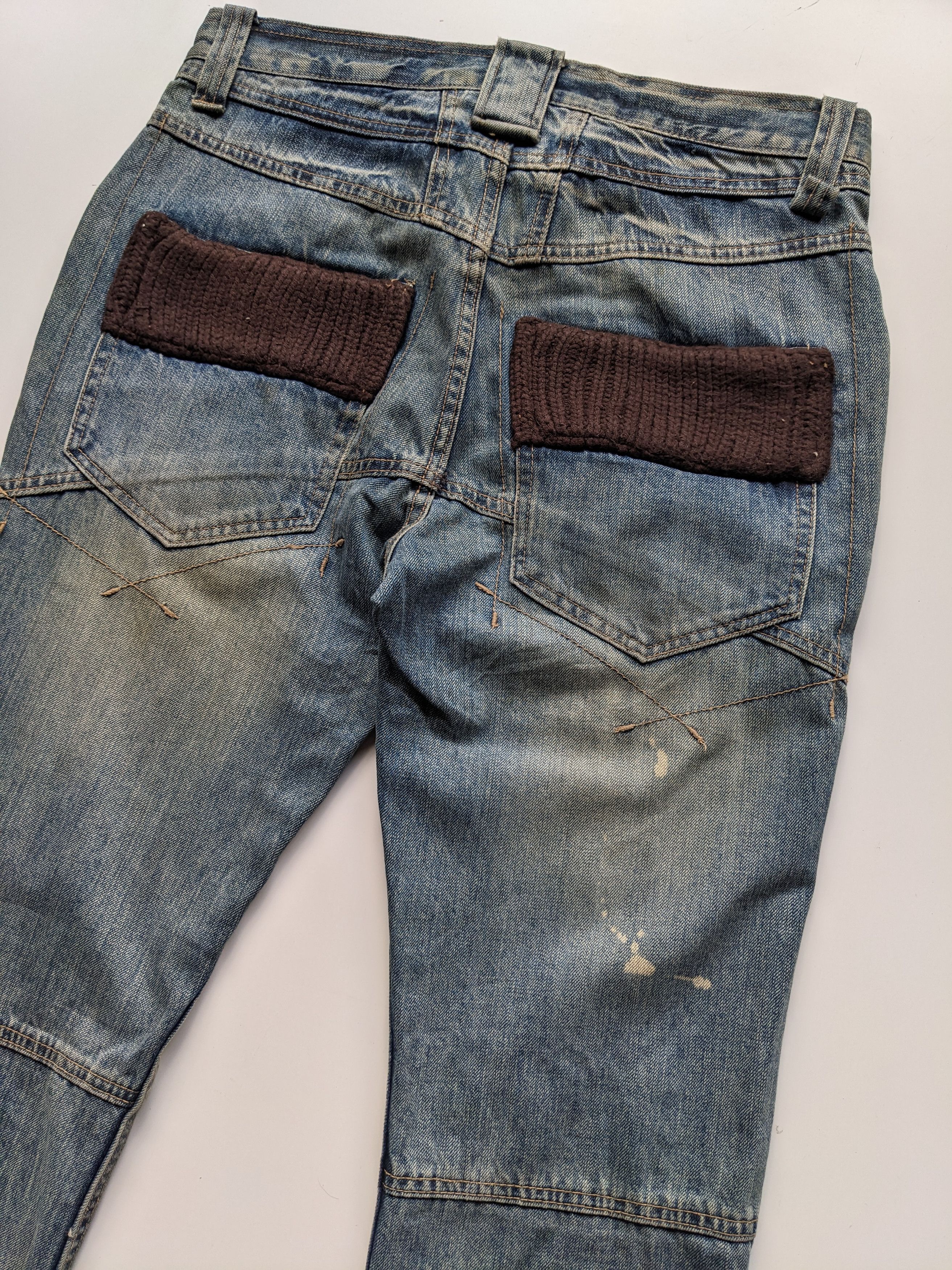 PPFM PPFM double pocket ripped jeans Size US 33 - 6 Thumbnail