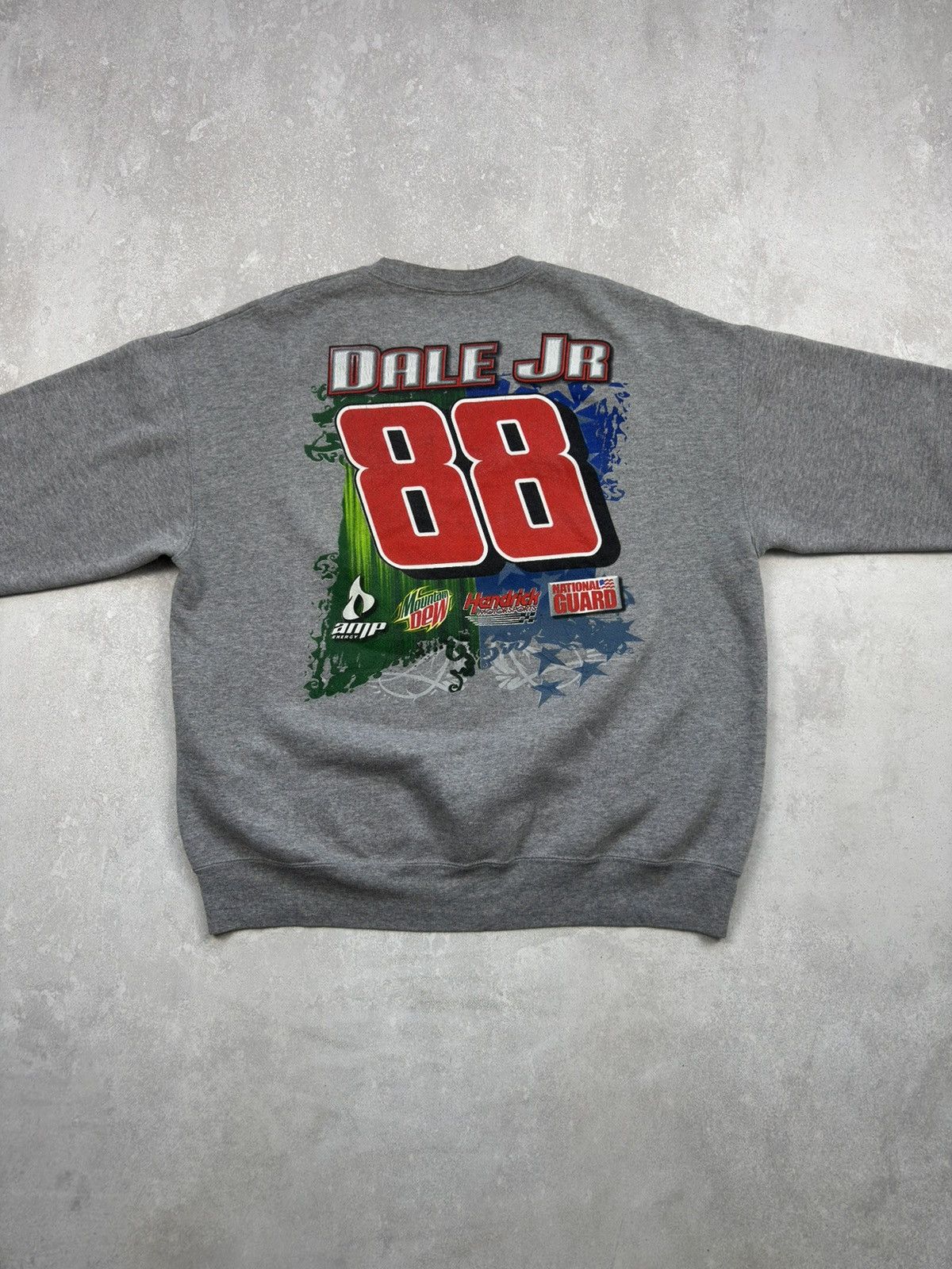 Chase Authentics Vintage Chase Authentic Dale JR 2007 Nascar Racing Sweatshir Size US XXL / EU 58 / 5 - 8 Thumbnail