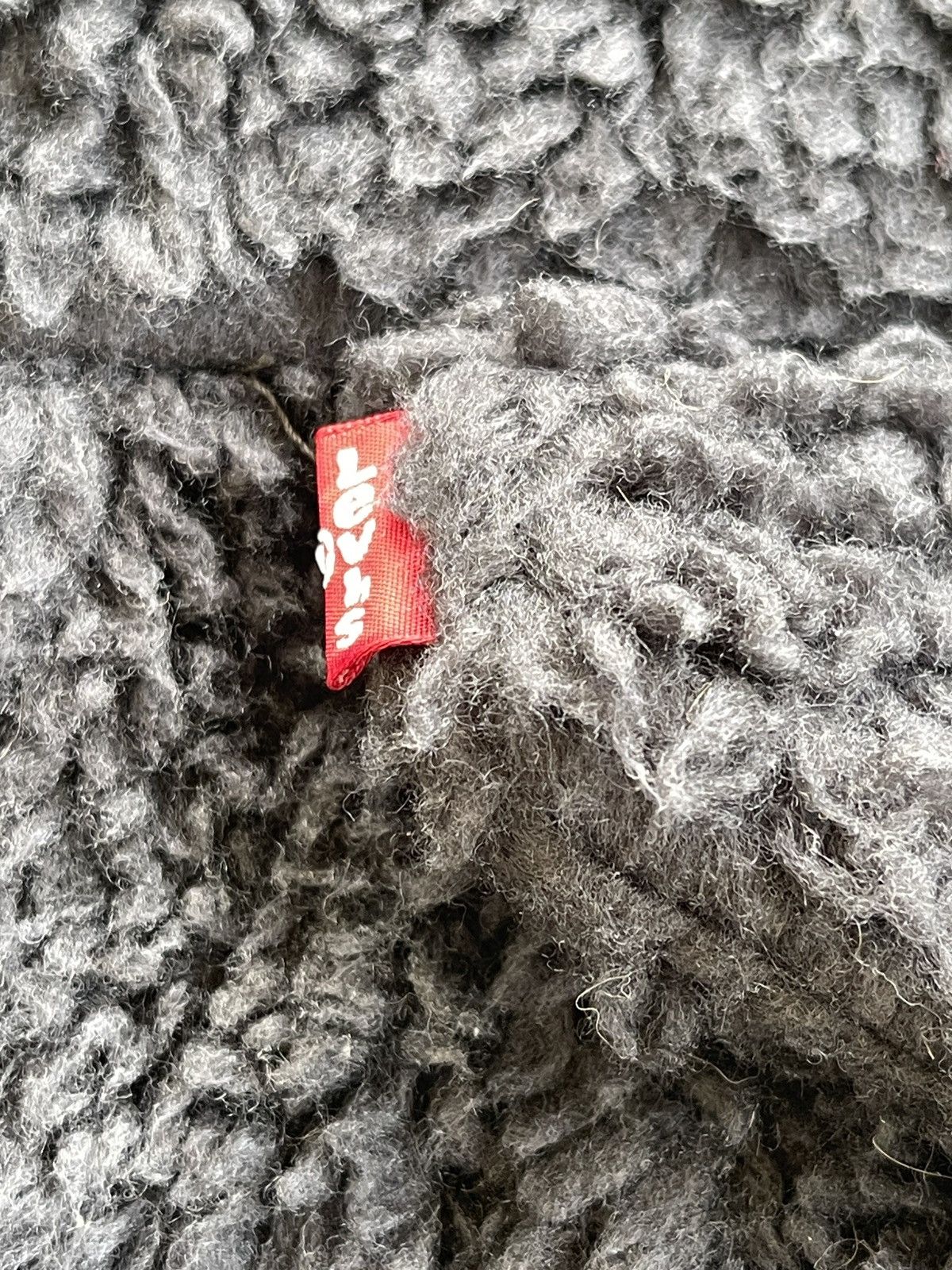 Levi's Vintage Clothing Mens Cozy Sherpa Fleece Trucker Jacket Size US L / EU 52-54 / 3 - 9 Thumbnail