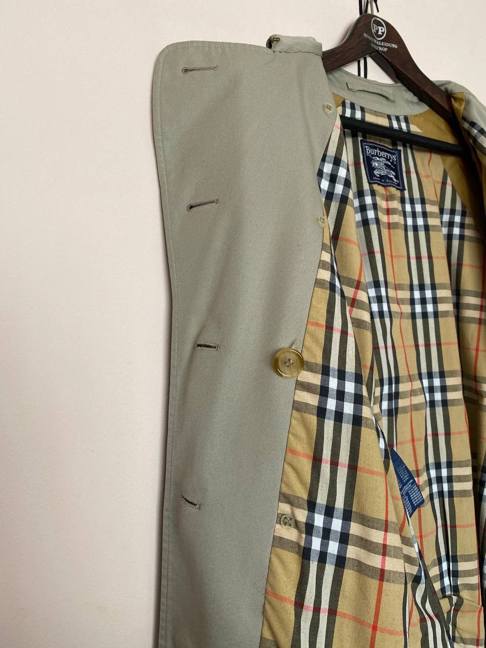Burberry 🔥 Vintage Burberrys Trench Nova Check Size M / US 6-8 / IT 42-44 - 16 Thumbnail