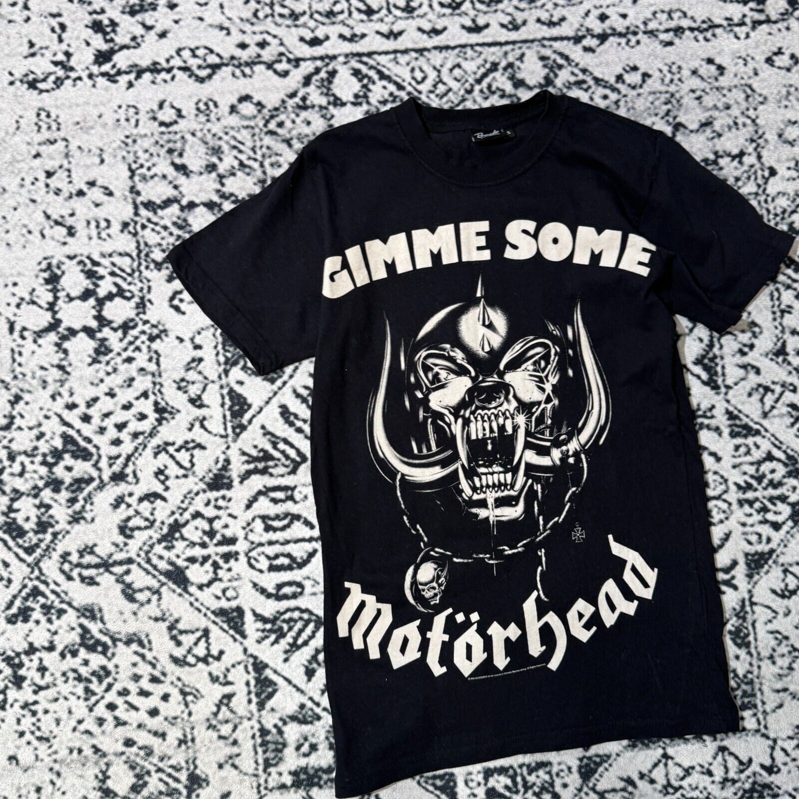 Vintage Vintage Black Cotton T-Shirt Size S Gimme Some Motorhead Tes Size US S / EU 44-46 / 1 - 3 Thumbnail