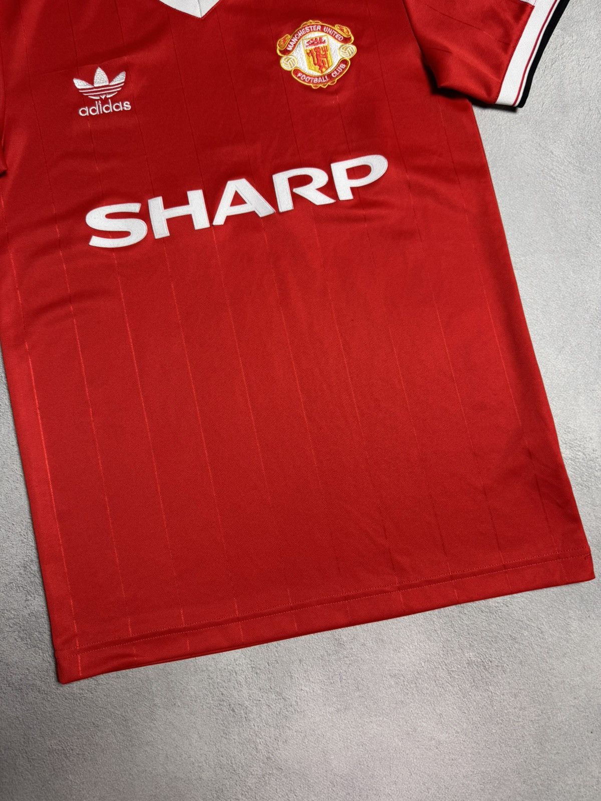Adidas Manchester United 1983 1984 Home Shirt Soccer Jersey Adidas Size US S / EU 44-46 / 1 - 4 Thumbnail