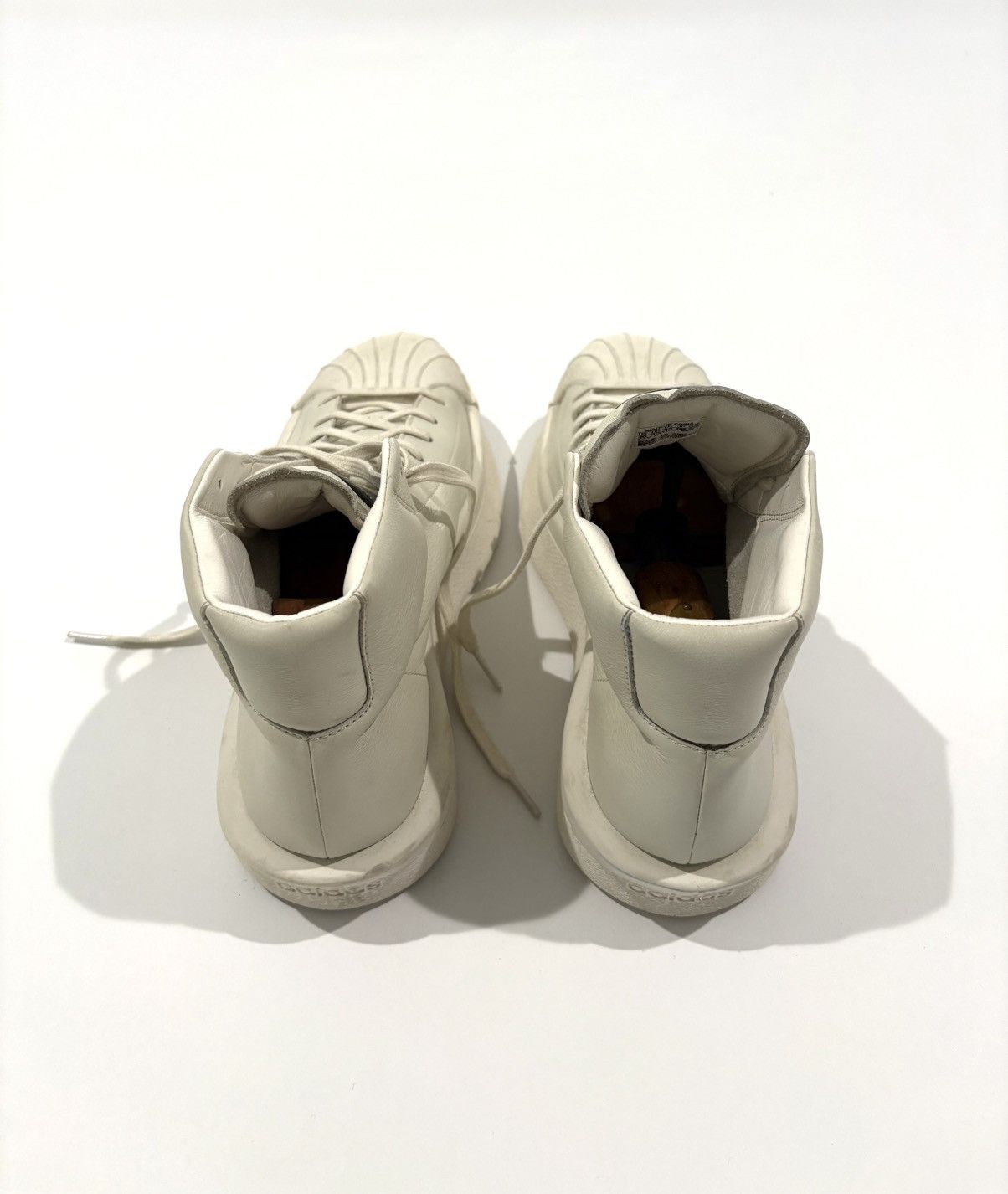 Adidas × Rick Owens Adidas x Rick Owen Mastodon Pro Model 2 Milk Size US 10 / EU 43 - 5 Thumbnail