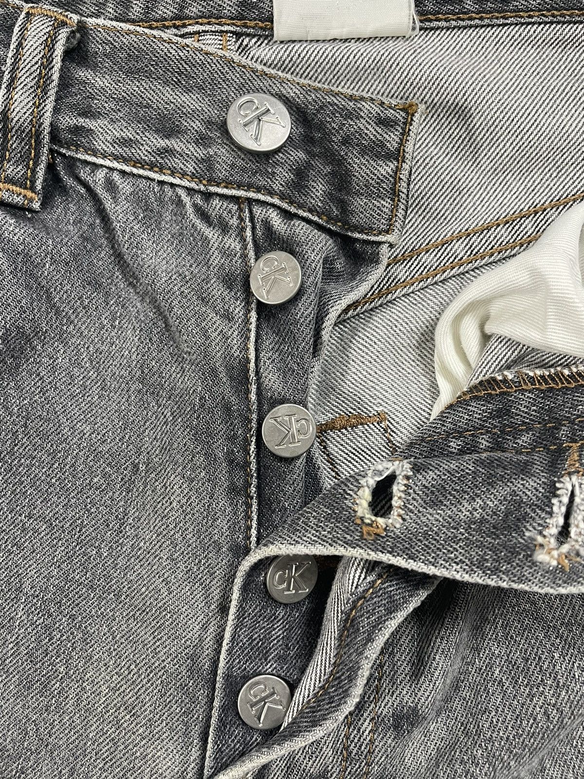 Calvin Klein × Vintage Vintage Selvage Calvin Klien Jeans Size US 30 / EU 46 - 9 Thumbnail