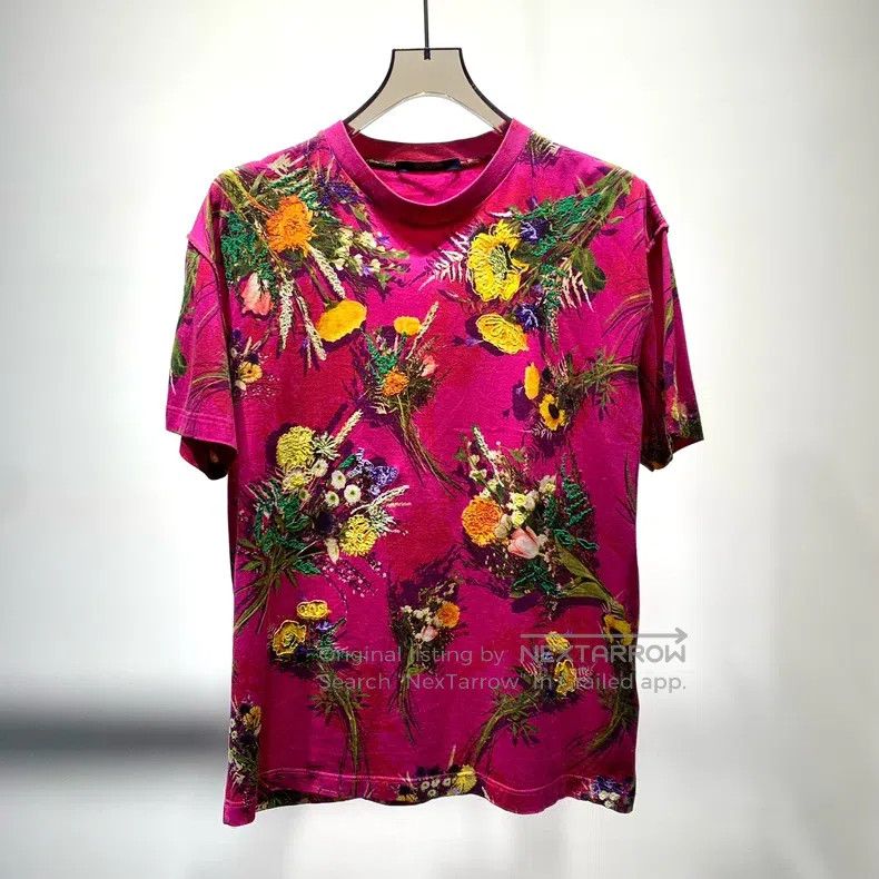 Louis Vuitton Louis Vuitton Full printed floral hand embroidered short s Size US S / EU 44-46 / 1 - 1 Thumbnail
